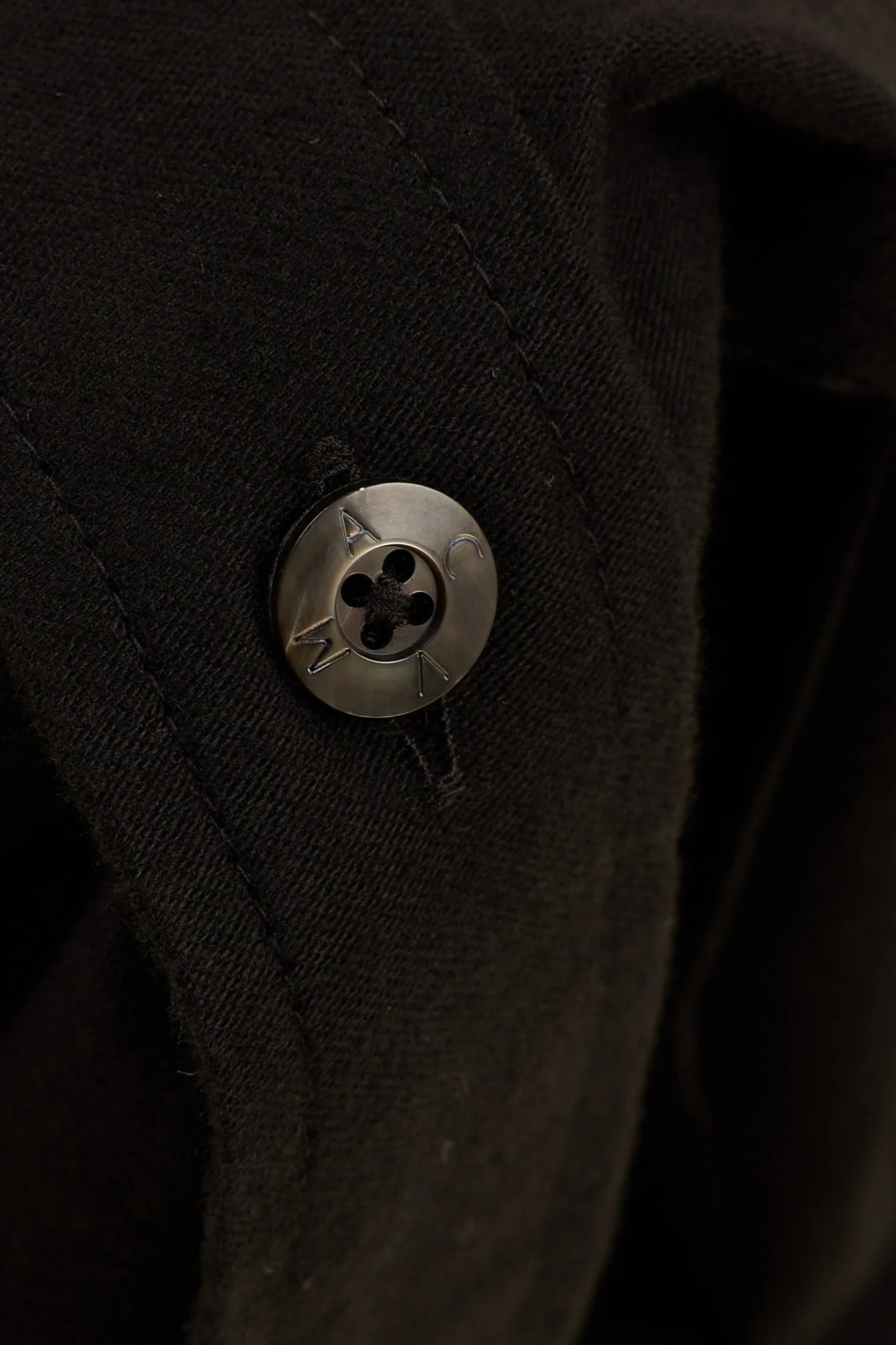 Addict Clothes ACVM Moleskin Shirt - Black - Image 7