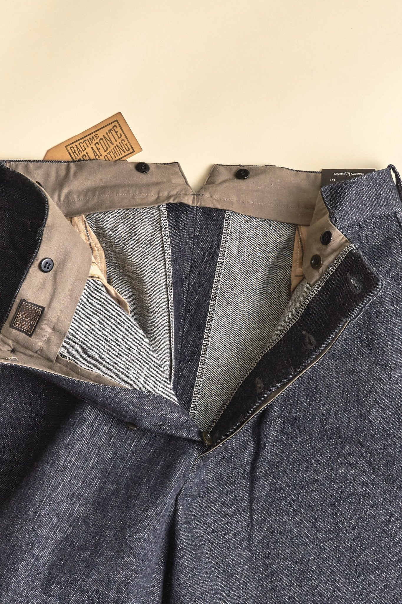 Belafonte Hi Back Trouser - Indigo Denim - Image 2