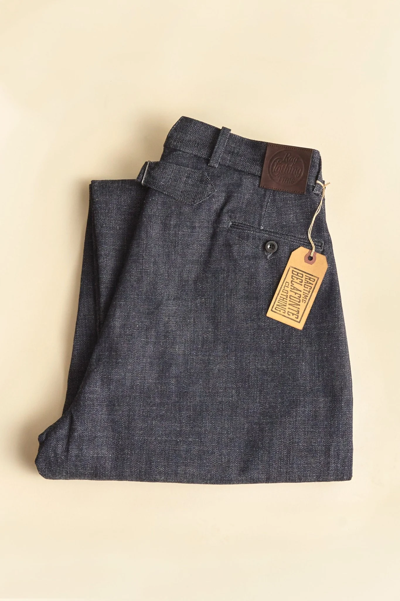 Belafonte Hi Back Trouser - Indigo Denim - Image 3