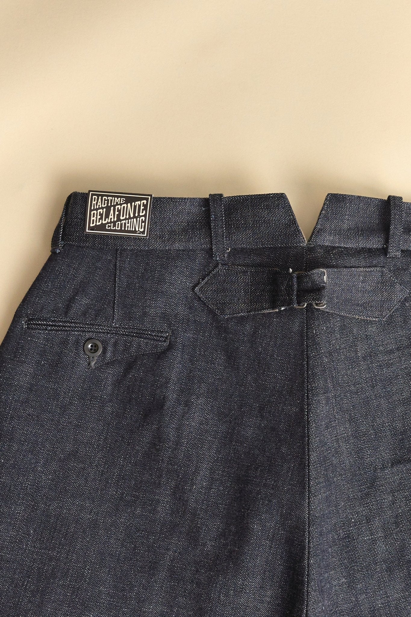 Belafonte Hi Back Trouser - Indigo Denim - Image 4