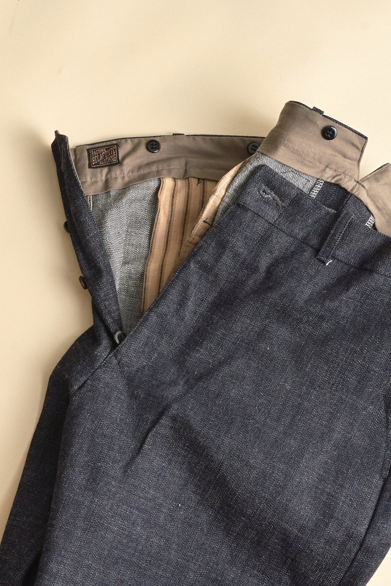 Belafonte Hi Back Trouser - Indigo Denim - Image 5