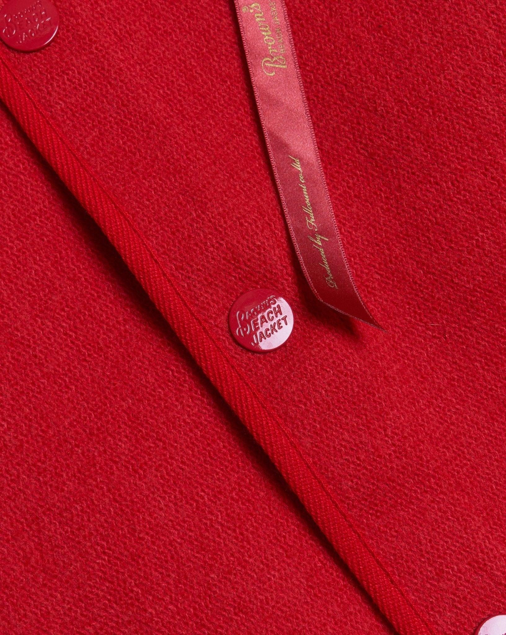Brown's Beach Coverall Jacket - Red - Image 5