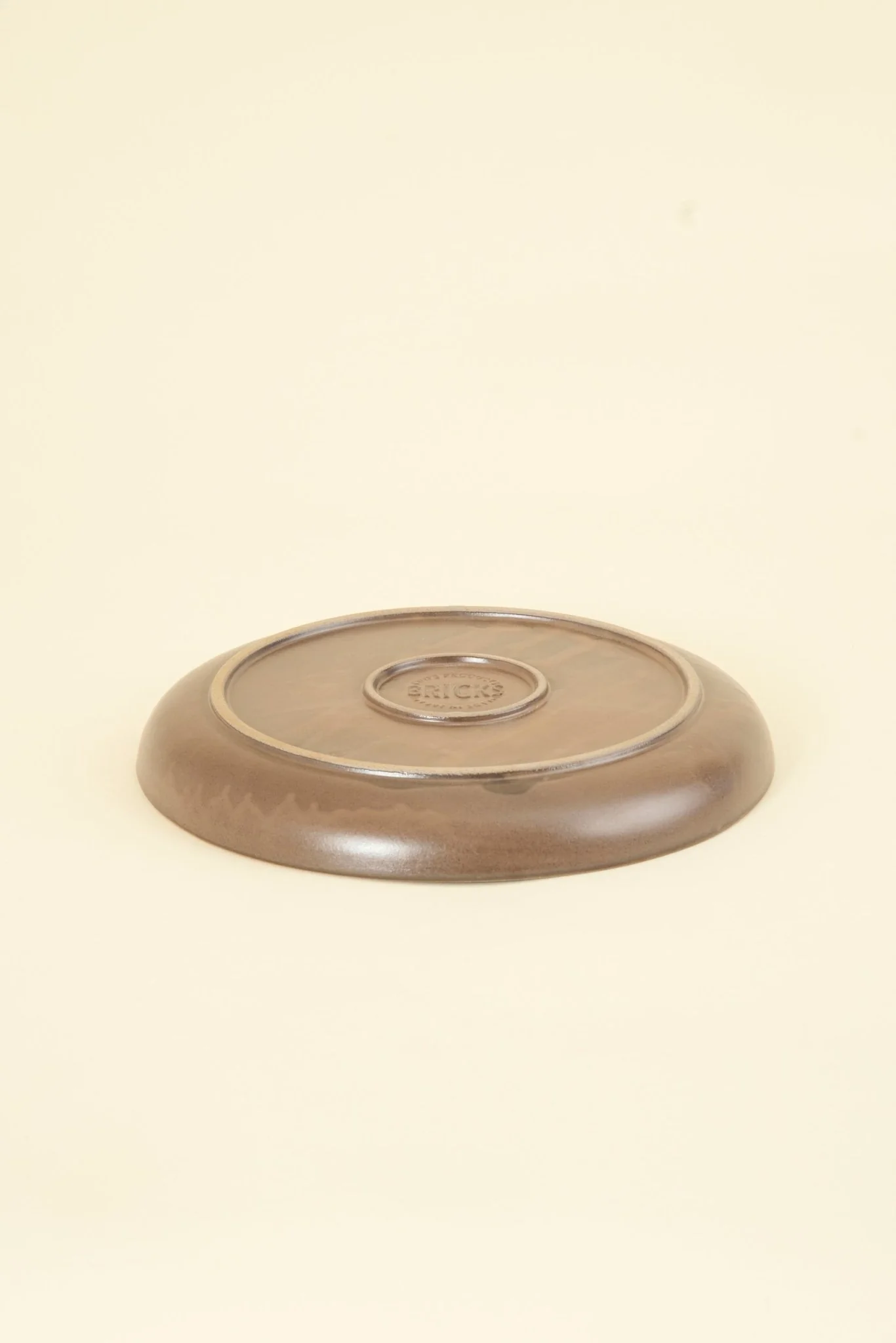 CHIPS Inc. BRICKS Large Plate - Brown - Image 3