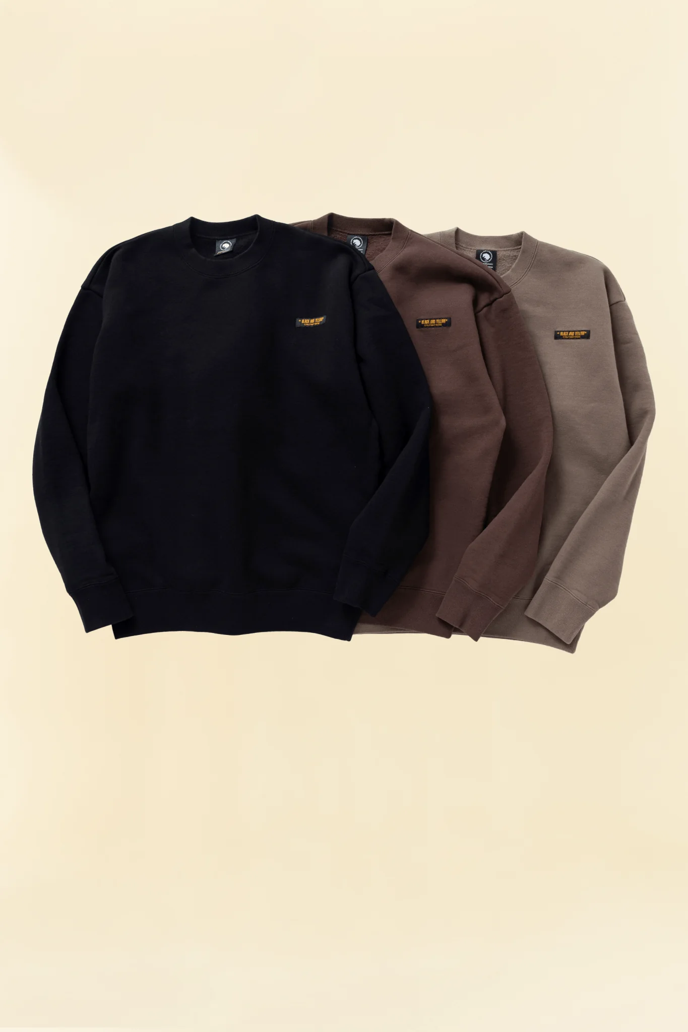 Rats Classic Crew Neck Sweatshirt - Khaki - Image 8