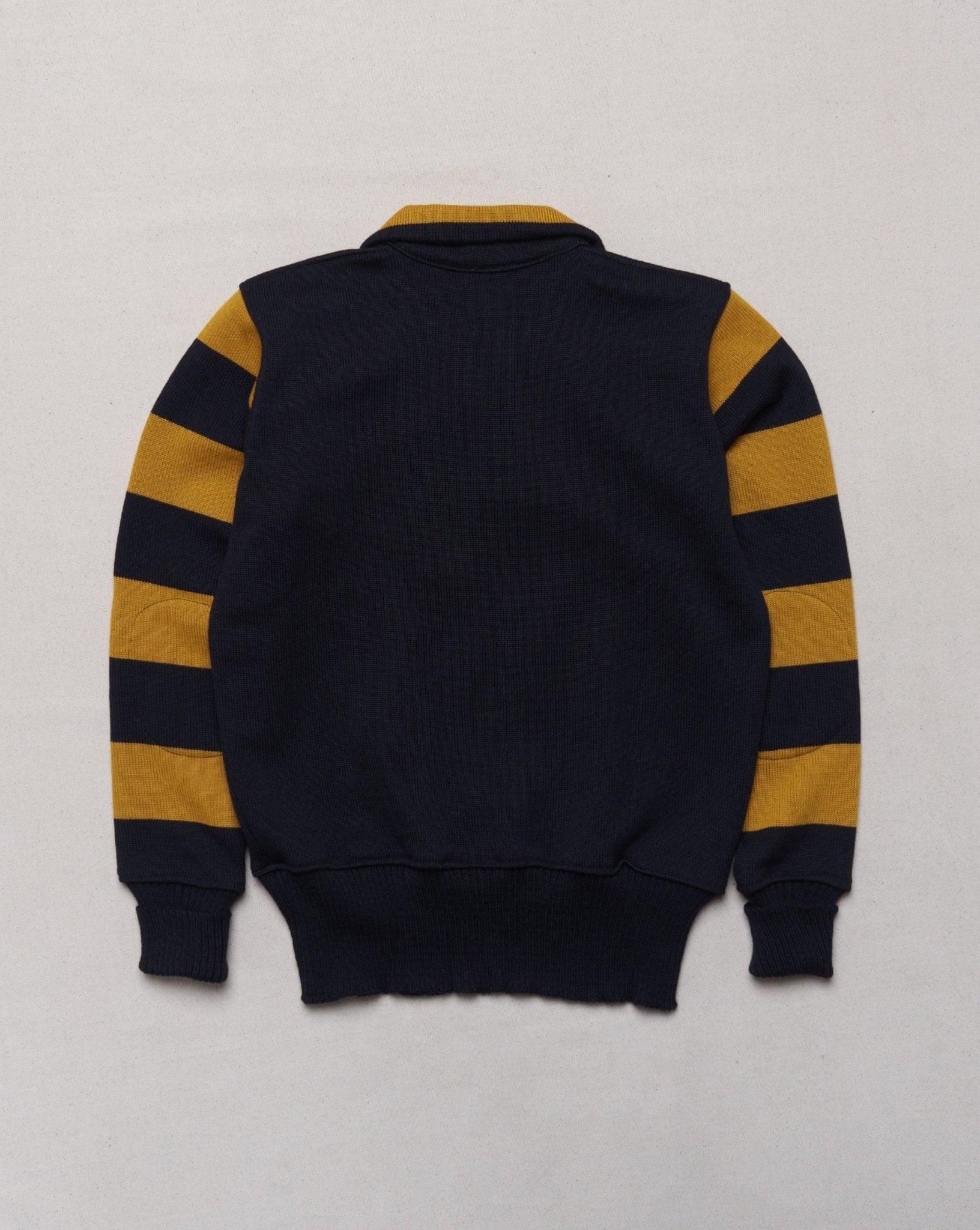 Dehen Motorcycle Sweater - Black / Gold - Image 3