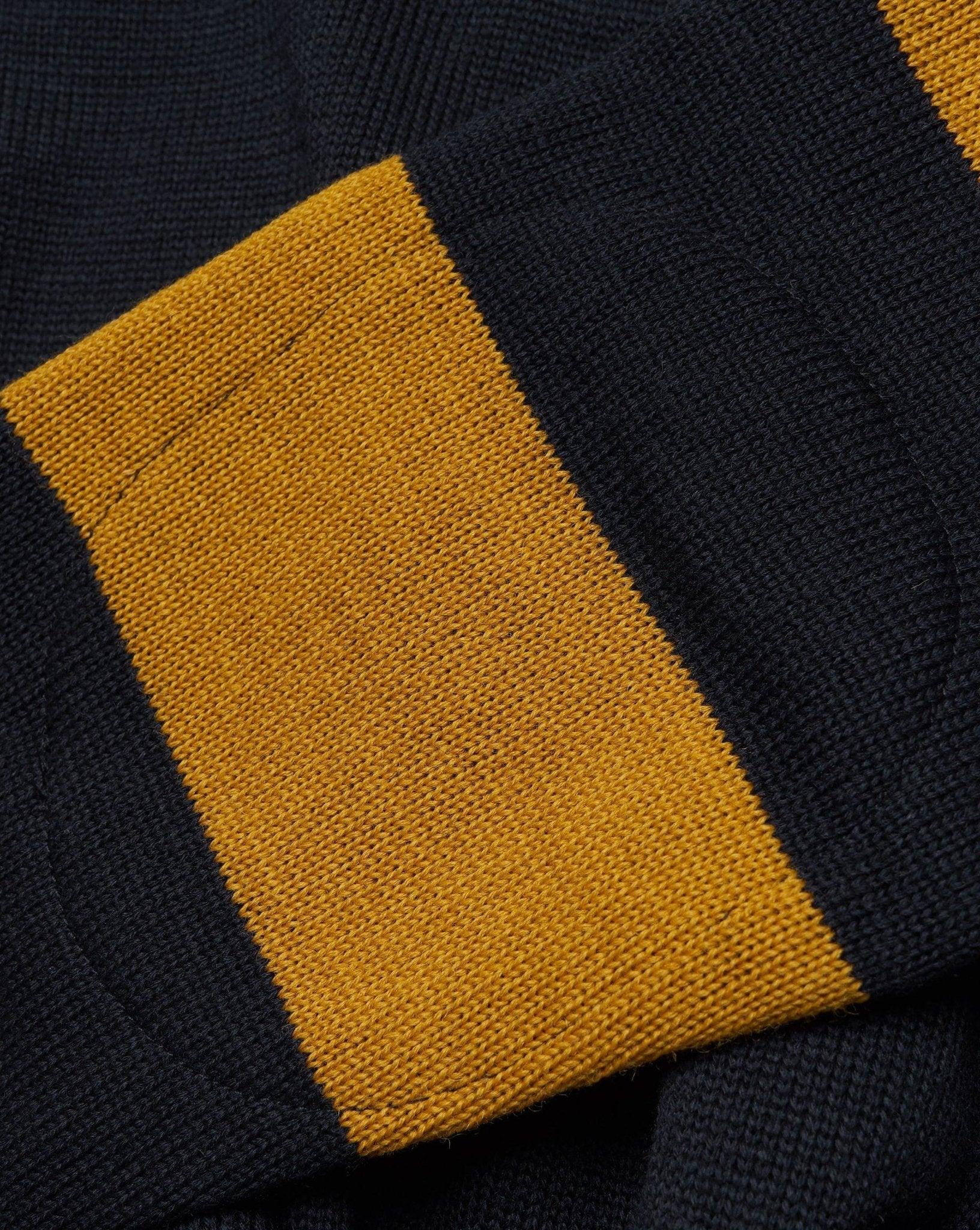 Dehen Motorcycle Sweater - Black / Gold - Image 6