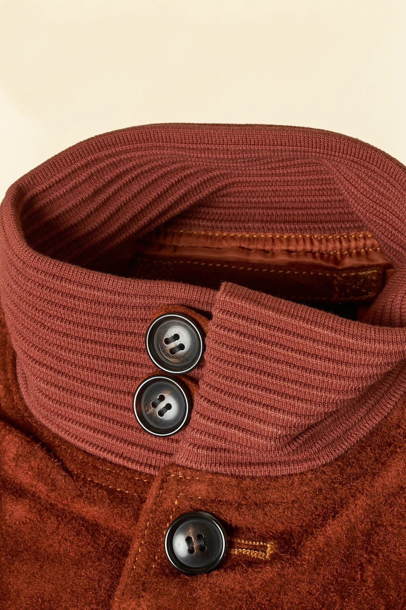 Double Helix 'Huntsman' Horsehide Suede Jacket - Brown - Image 5