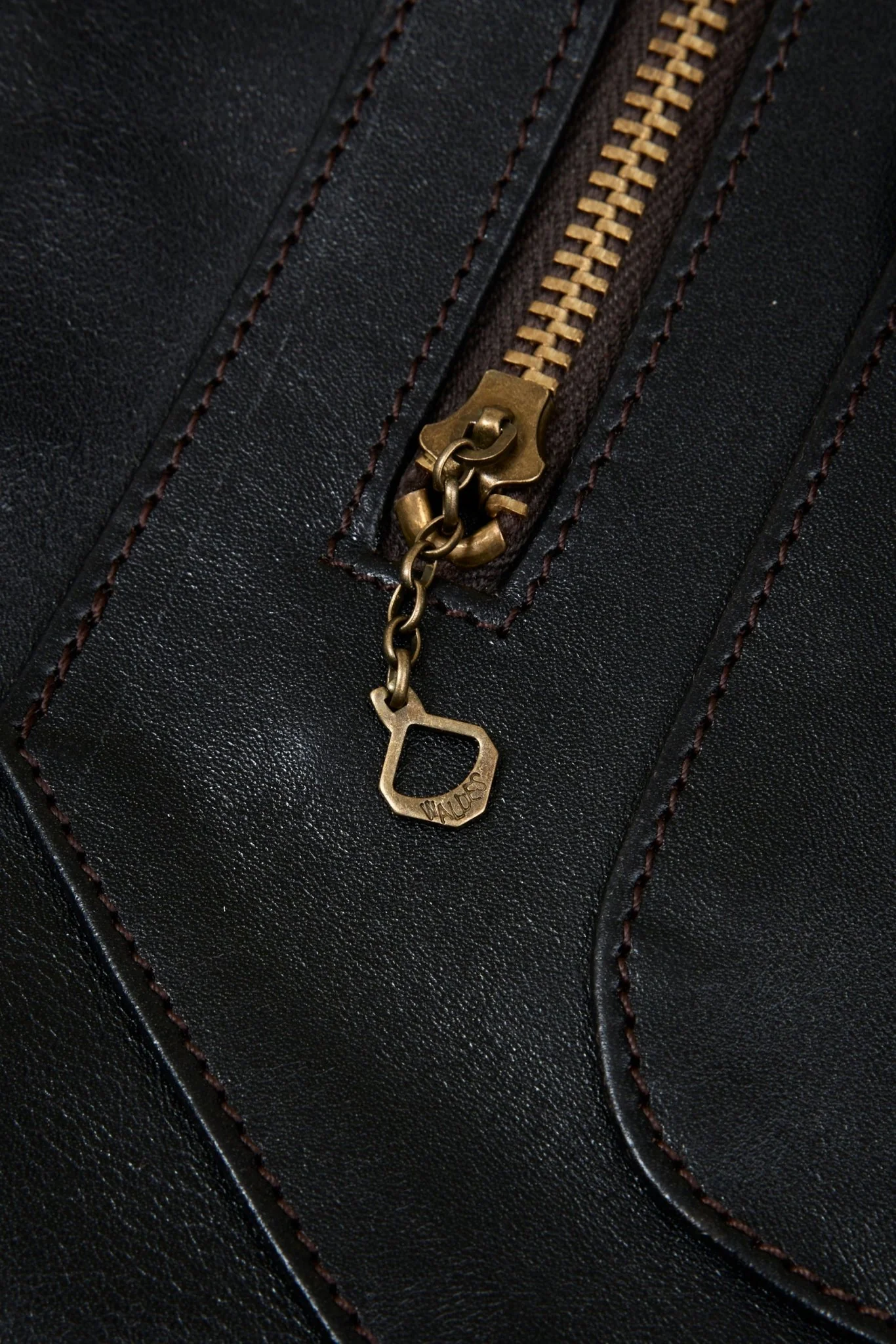 Double Helix 'Innovator' Horsehide Leather Jacket - Black - Image 9