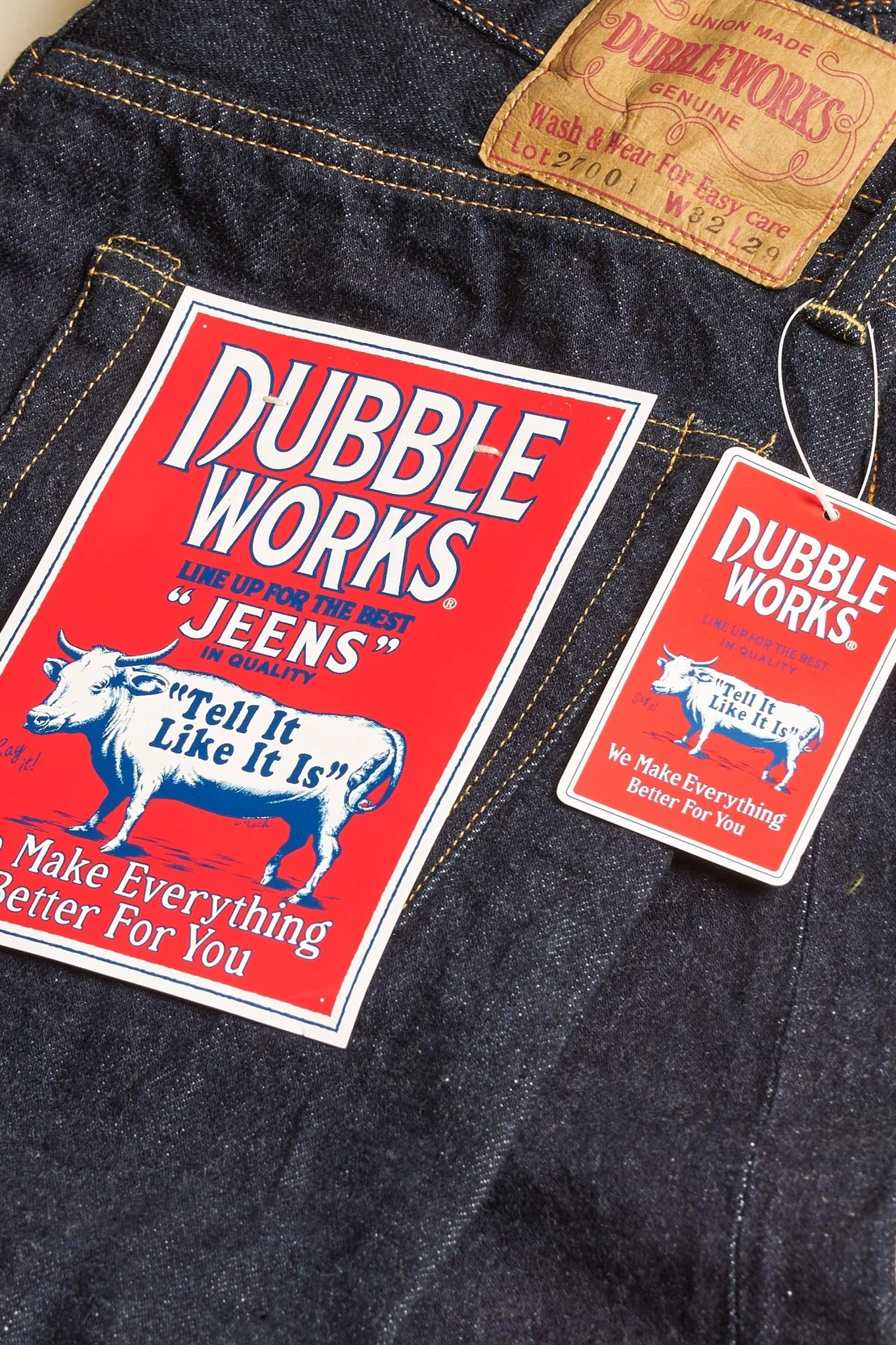 Dubble Works Lot 27001 "Standard" Straight Selvedge Denim - Image 5
