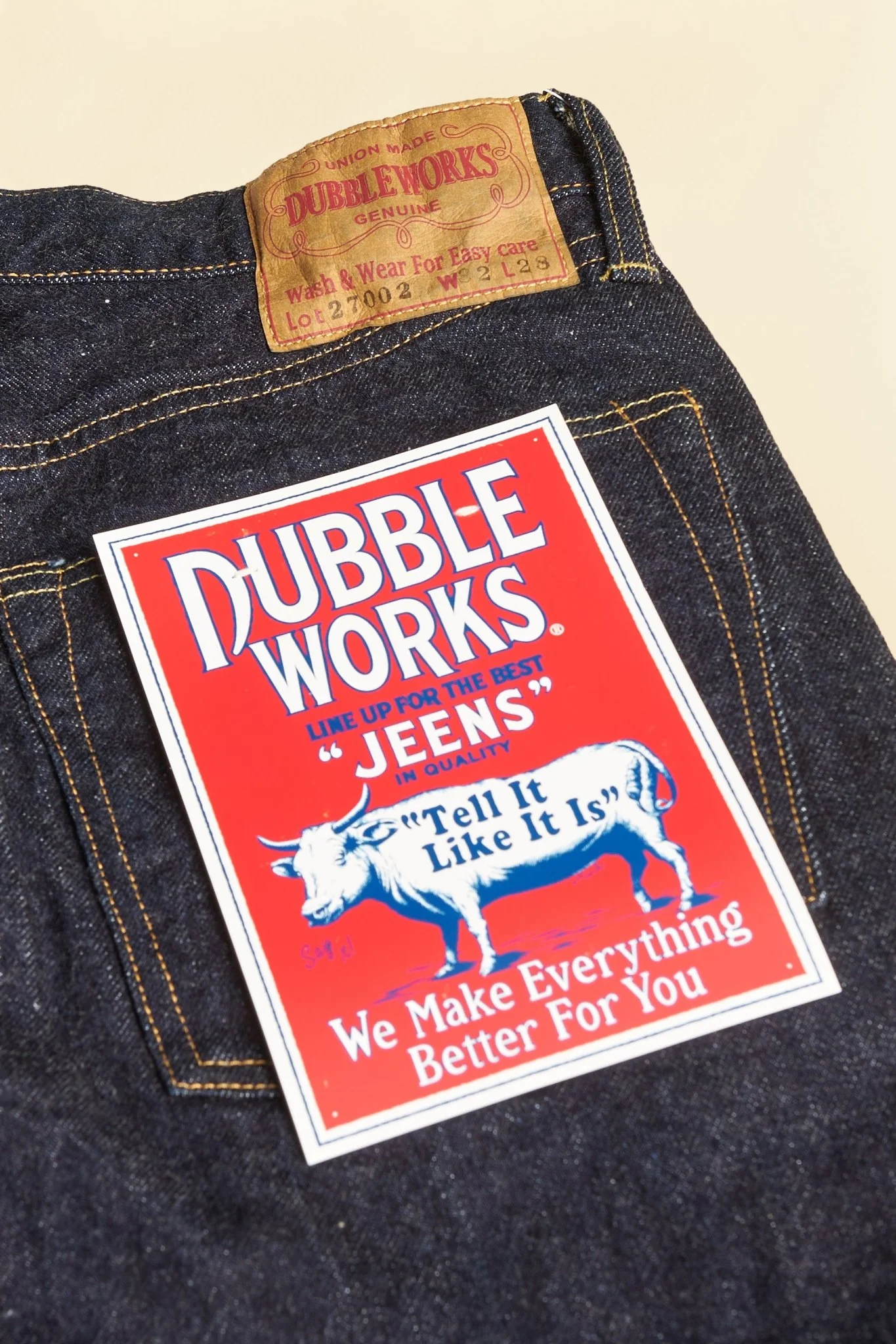 Dubble Works Lot 27002 Baggy Selvedge Denim - Image 5