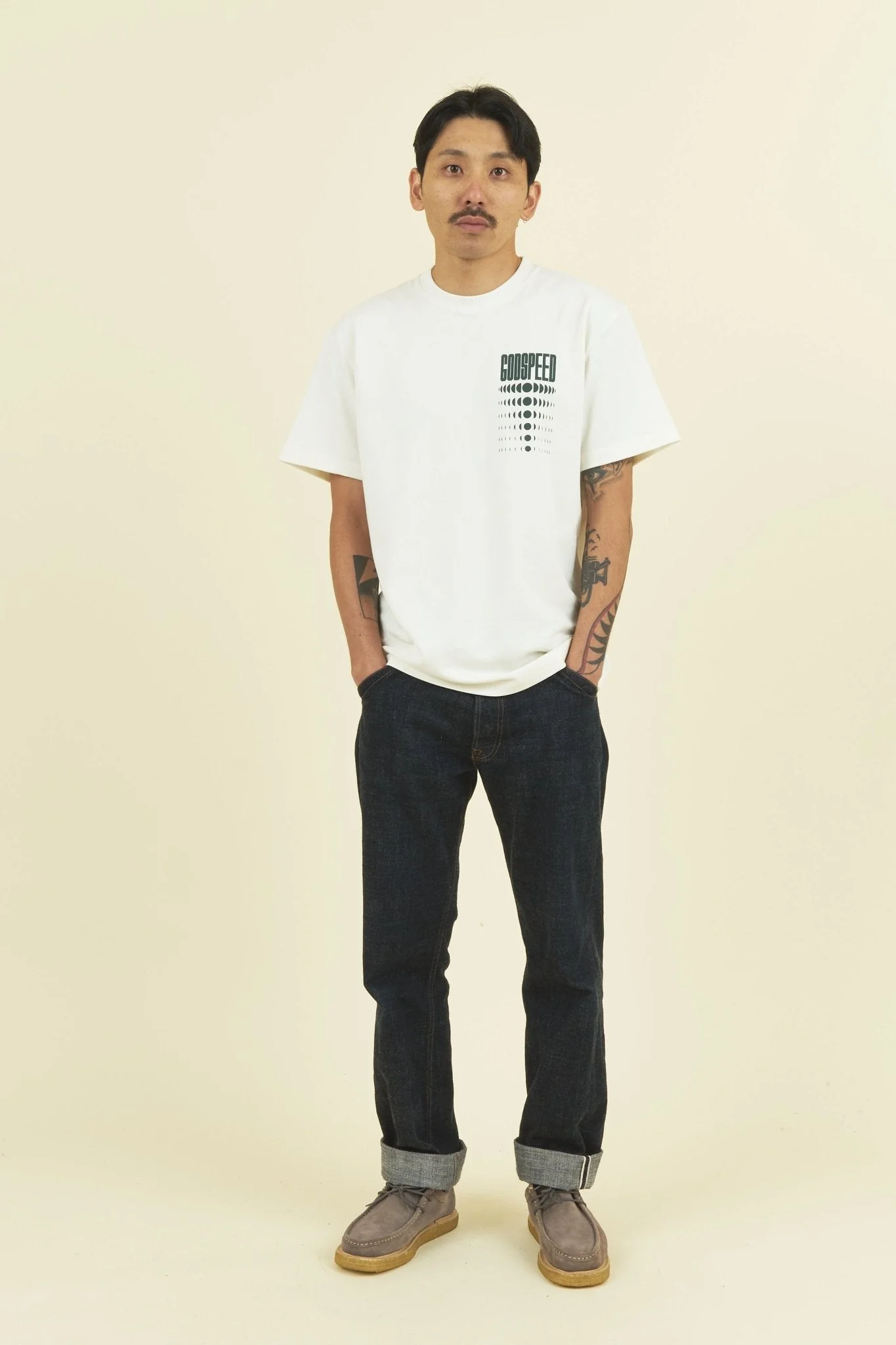 Godspeed Superior Organic T-Shirt 'Atlantis' - Natural - Image 2