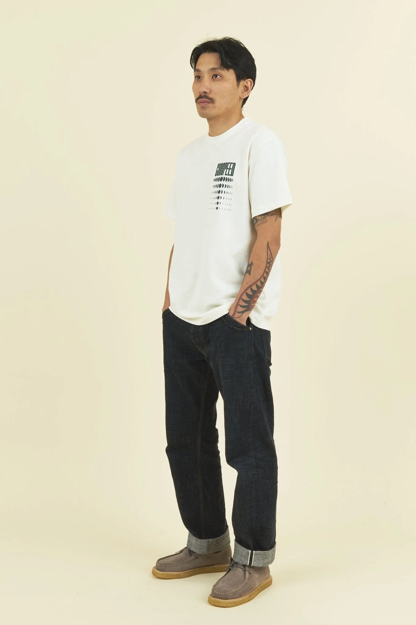 Godspeed Superior Organic T-Shirt 'Atlantis' - Natural - Image 3