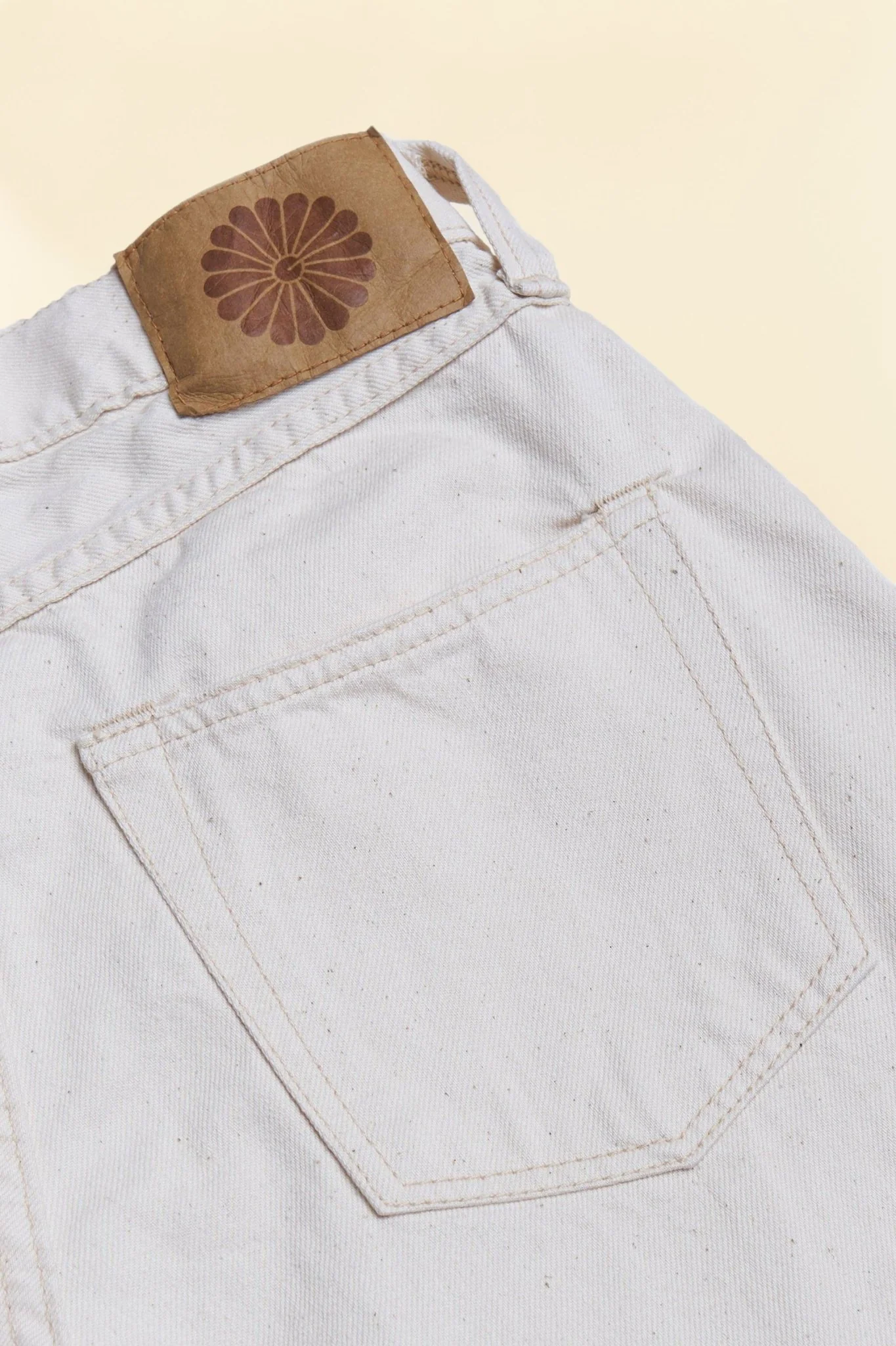 Godspeed 1934W 'Cloudkicker' Women's High-Rise Wide Leg Denim - Natural - Image 3