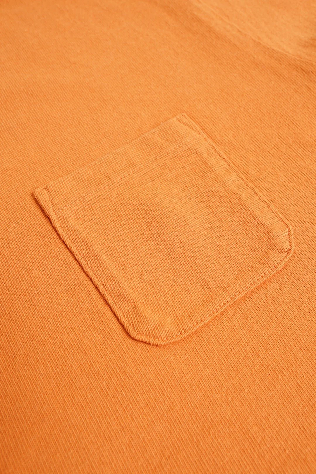 Godspeed Heavyweight Tsuriami 10oz Loopwheel Pocket T-Shirt - Orange - Image 7