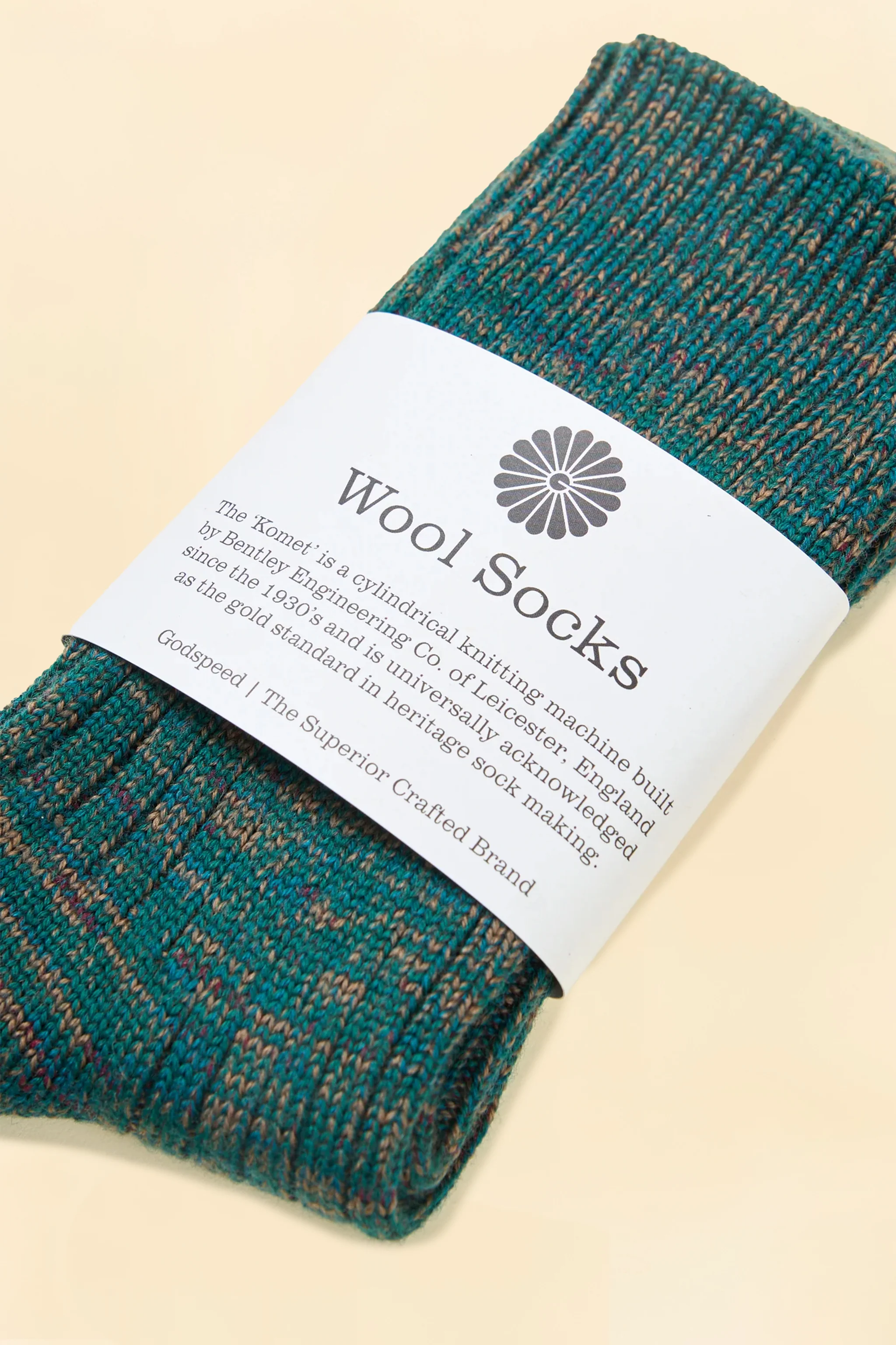 Godspeed Merino Wool Socks - Forest - Image 4