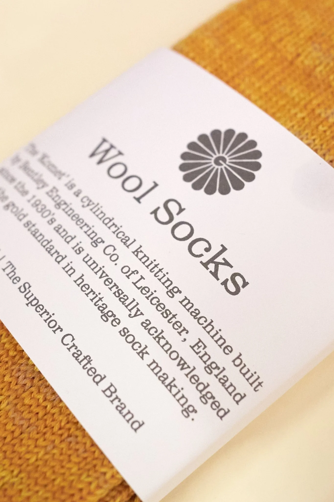 Godspeed Merino Wool Socks - Honey - Image 3