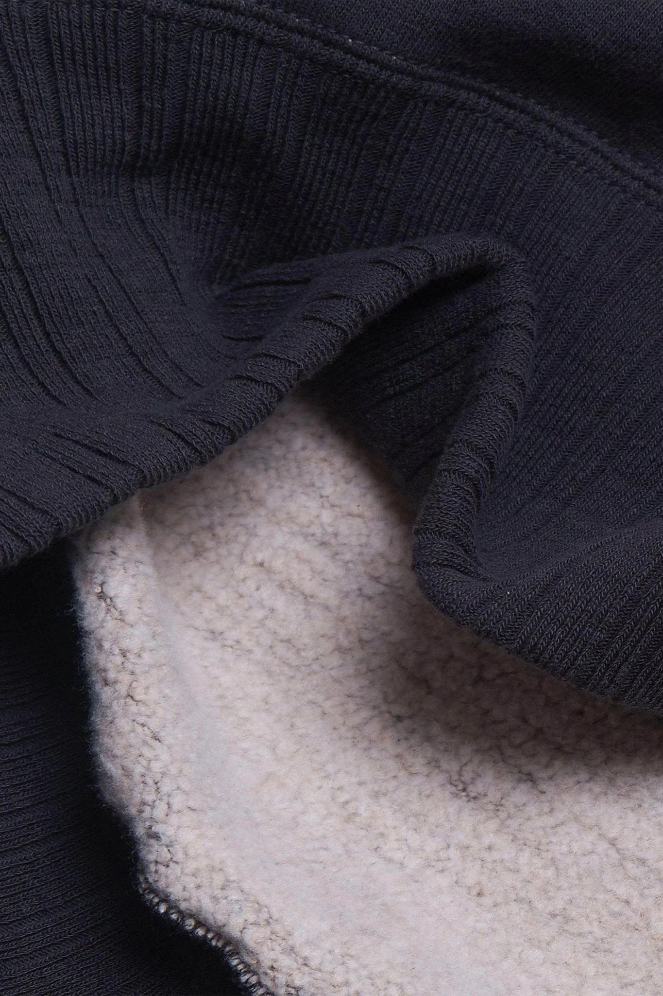 Godspeed Tsuriami Loopwheel Cotton Sweatshirt - Black - Image 4