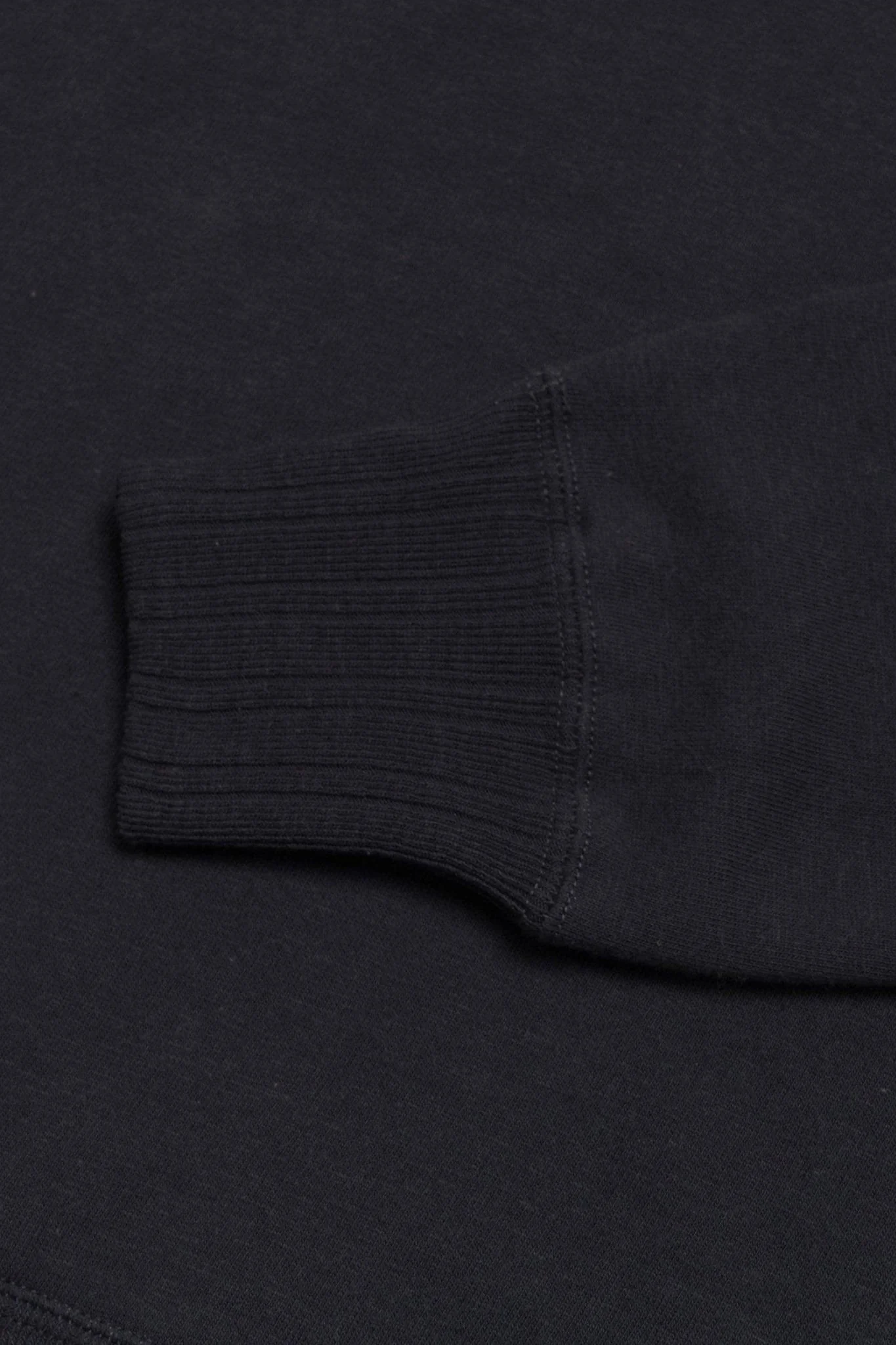 Godspeed Tsuriami Loopwheel Cotton Sweatshirt - Black - Image 5