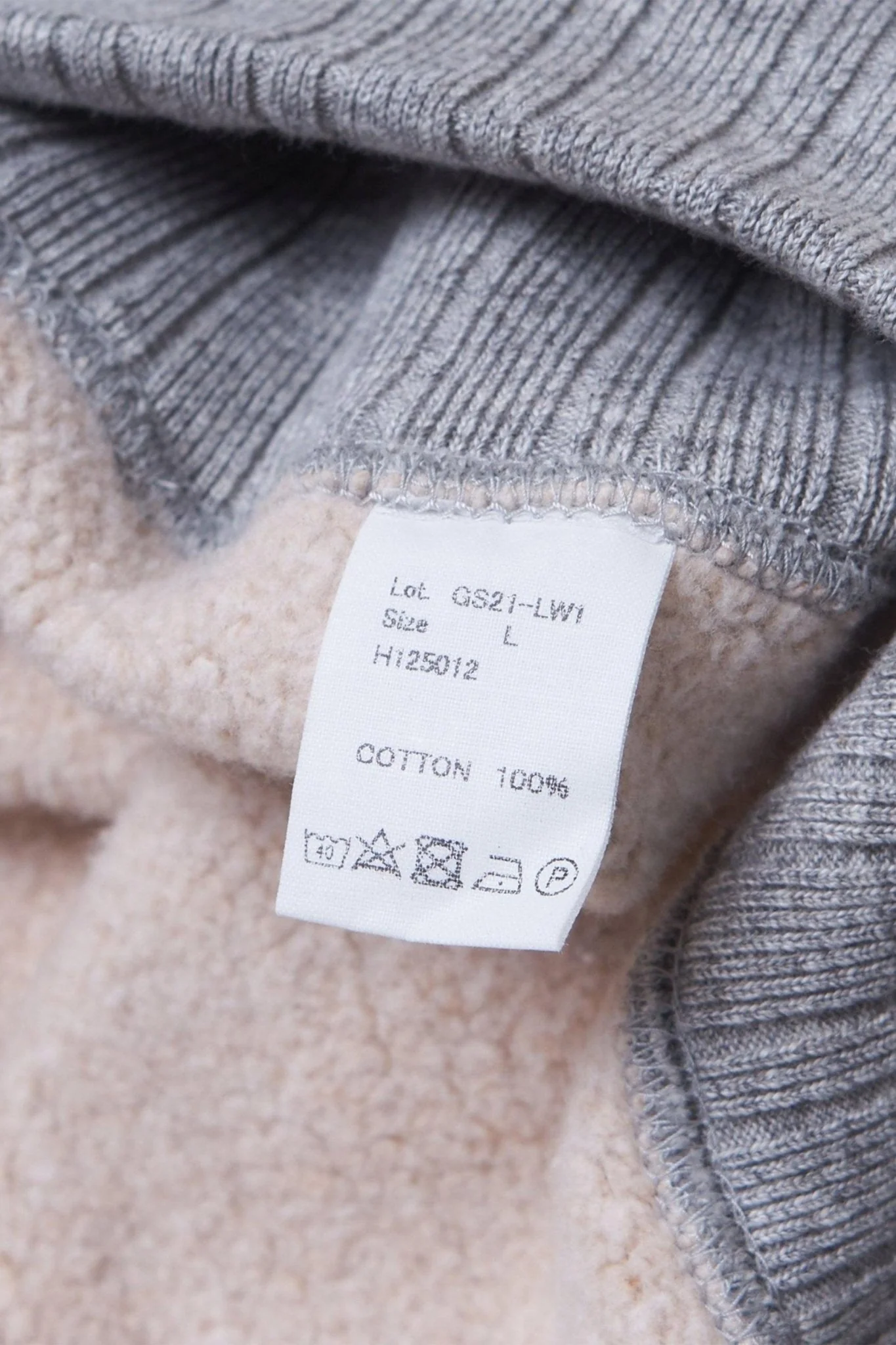 Godspeed Tsuriami Loopwheel Cotton Sweatshirt - Grey - Image 4