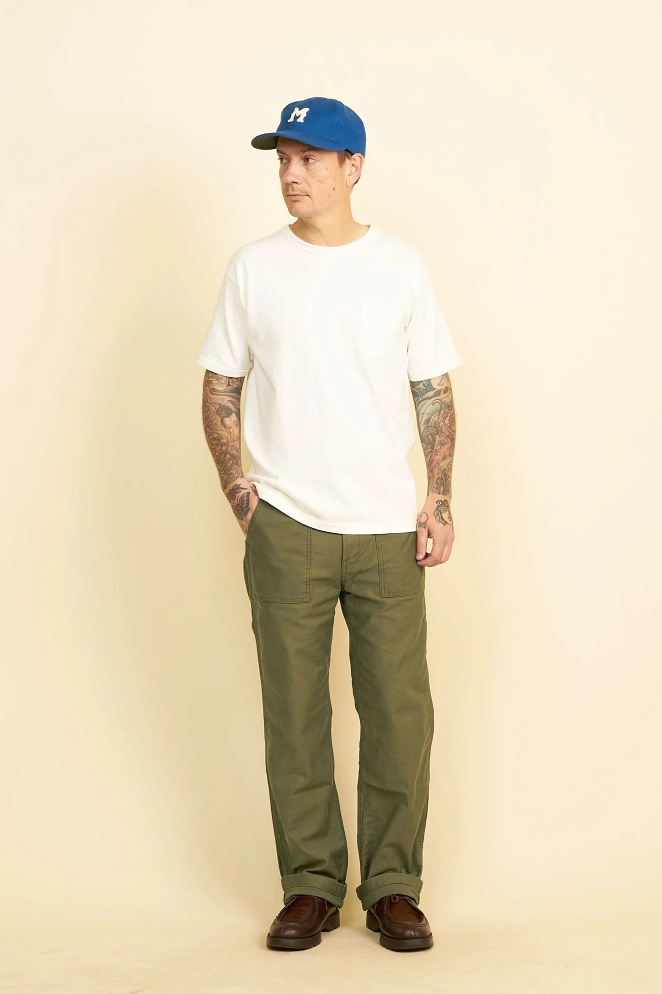 Japan Blue Modern Military Baker Pants - Image 8