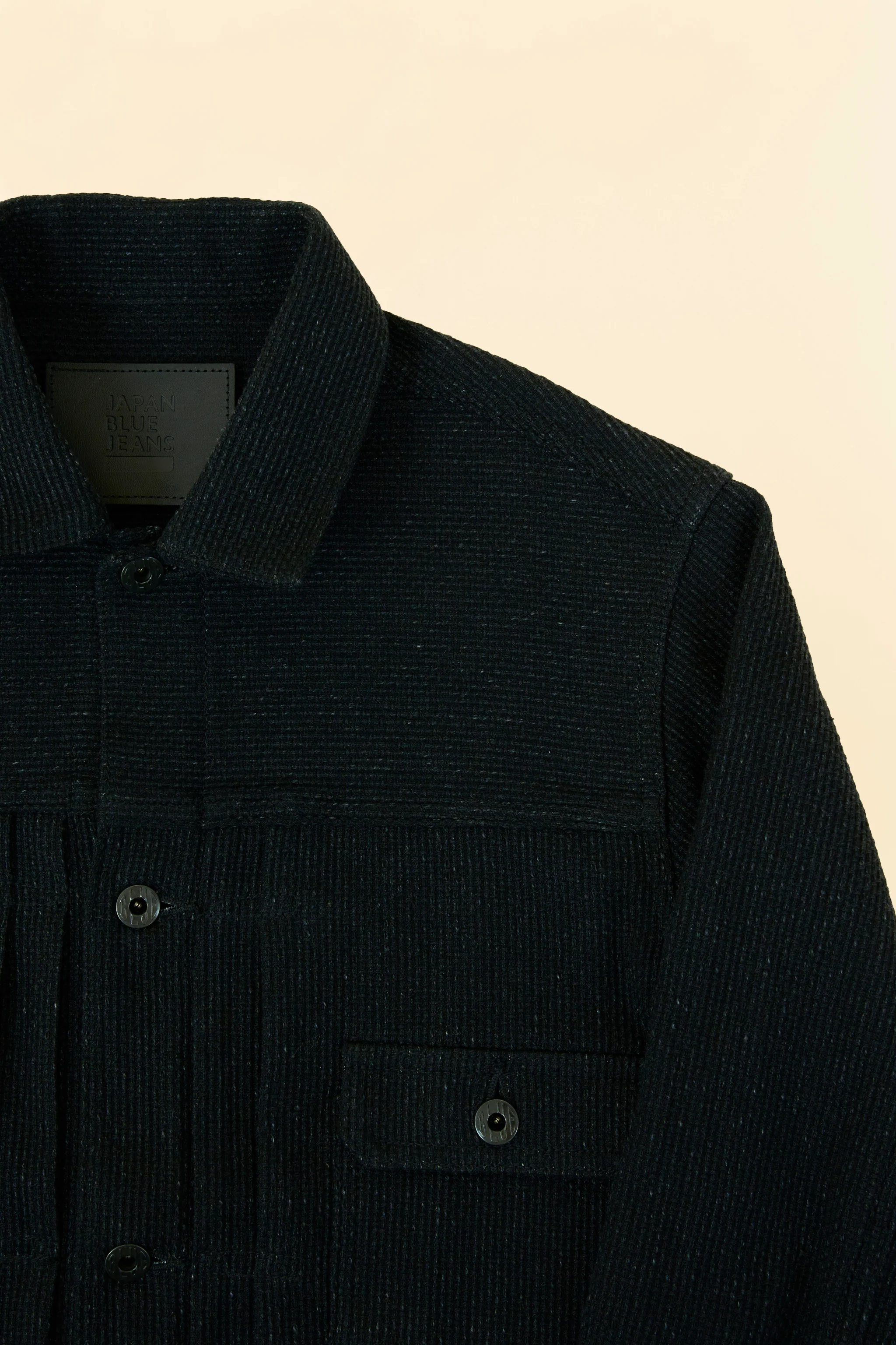 Japan Blue Sashiko Type 2 Jacket - Black - Image 6