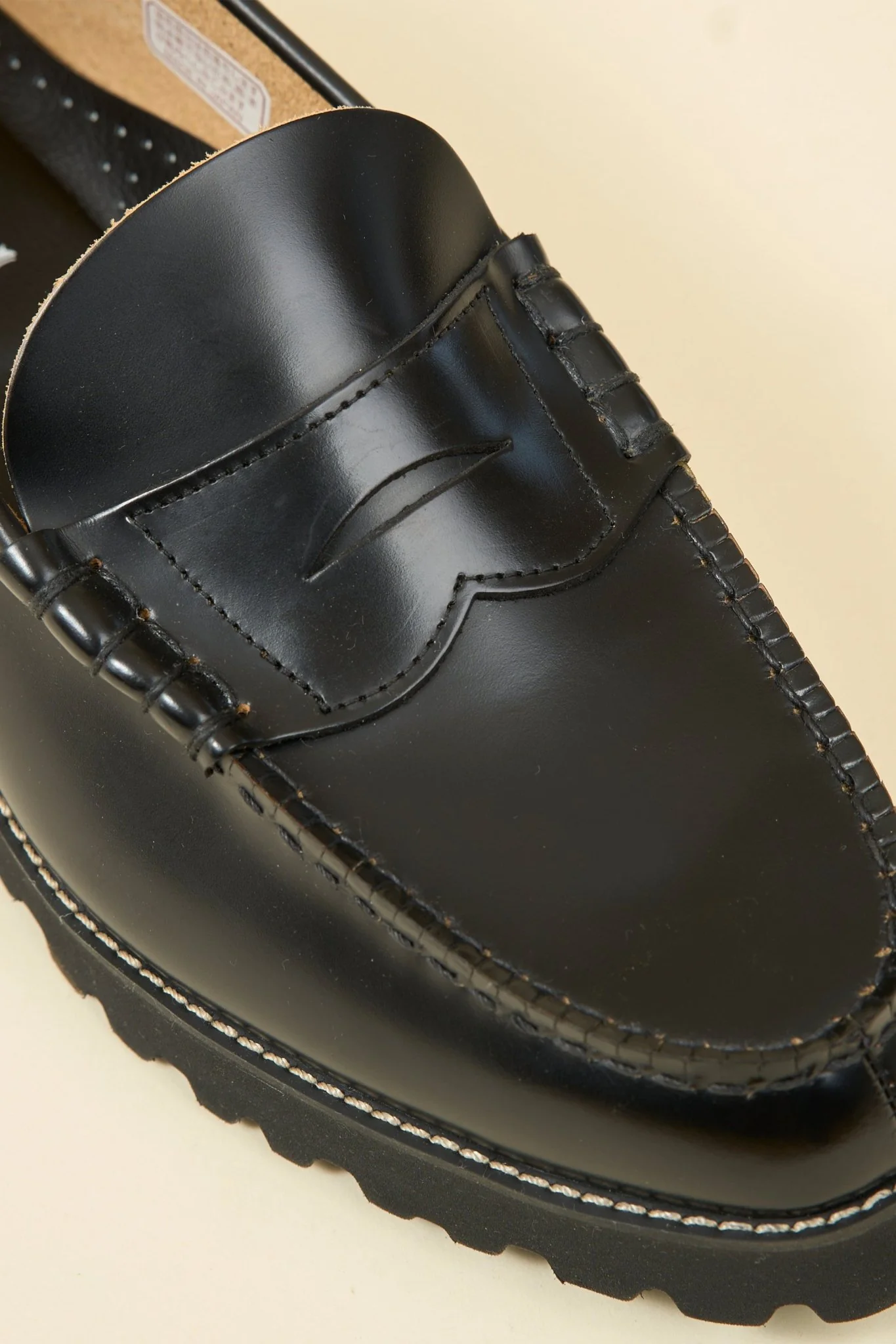 Kenford Shoes Tank Sole Loafer - Black - Image 7