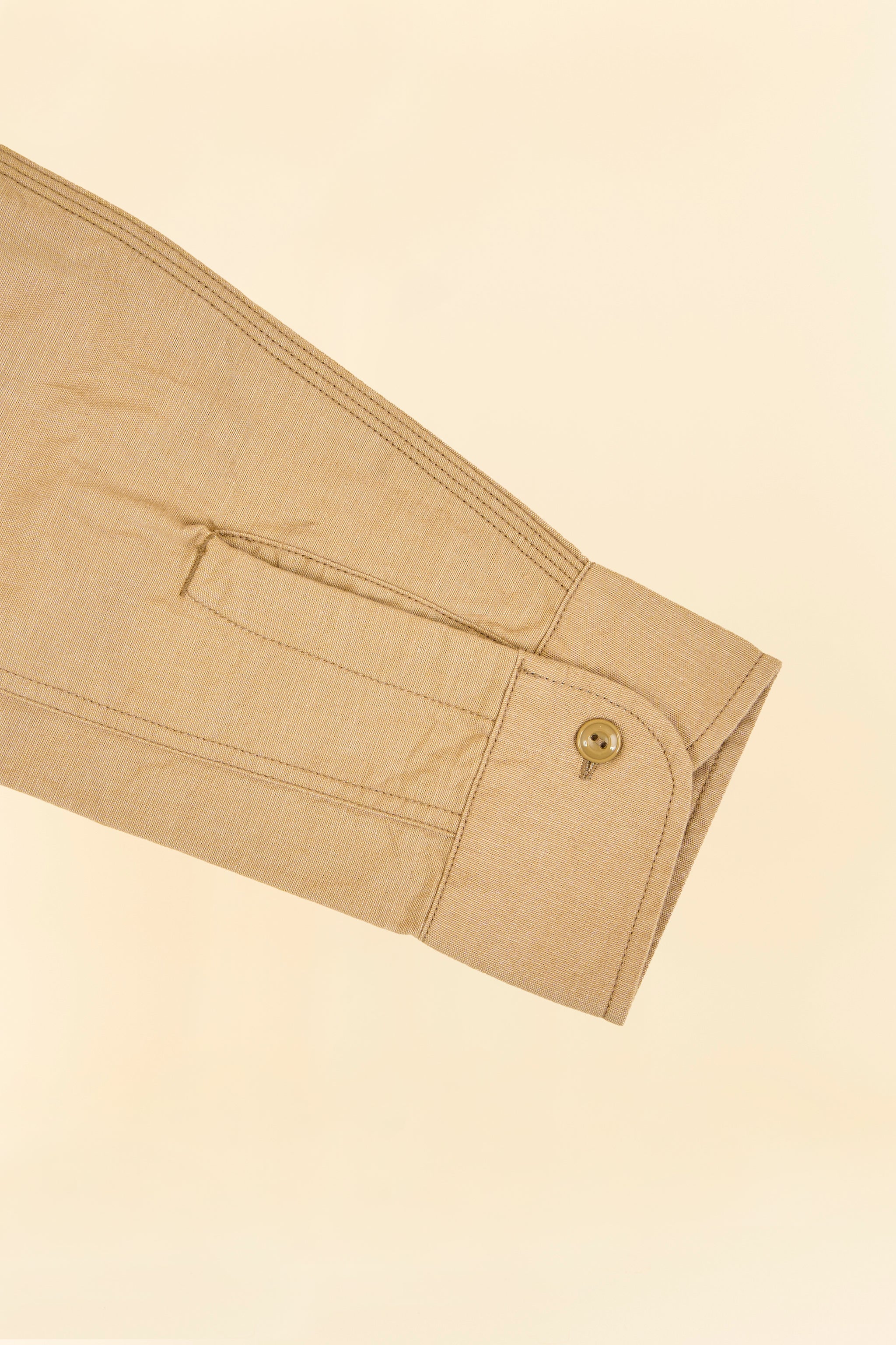 Pherrow's 60s Work Shirt - Beige - Image 5