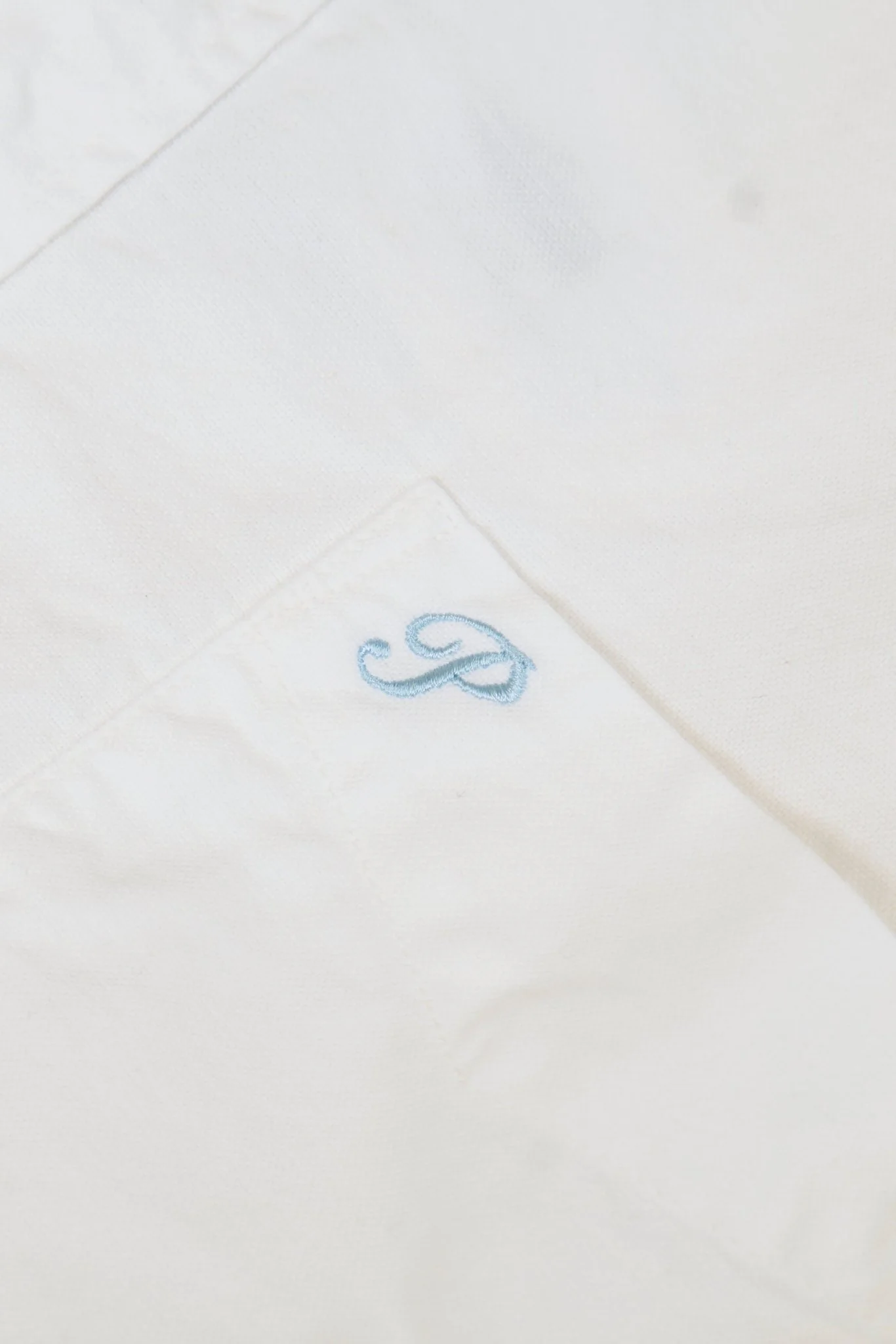 Pherrow's Button Down Oxford Shirt - White - Image 7