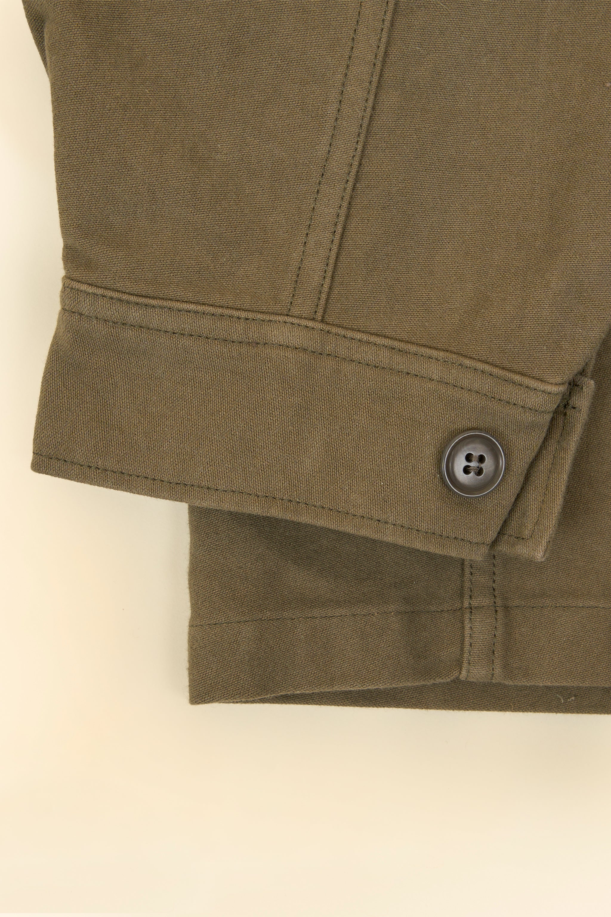 Pherrow's Nappa Workwear Jacket - Olive - Image 6