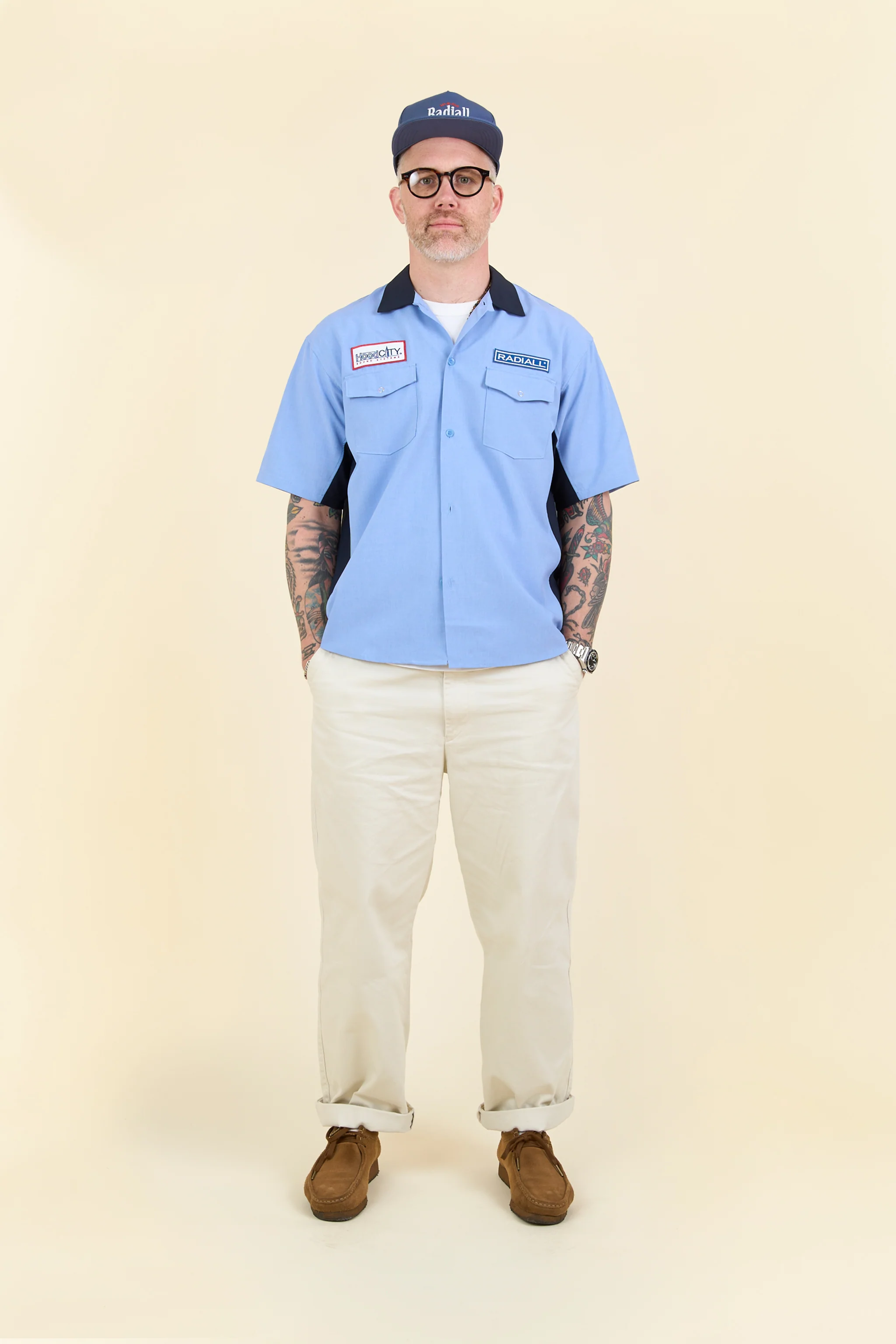 Radiall Lowlane Shirt - Blue - Image 2