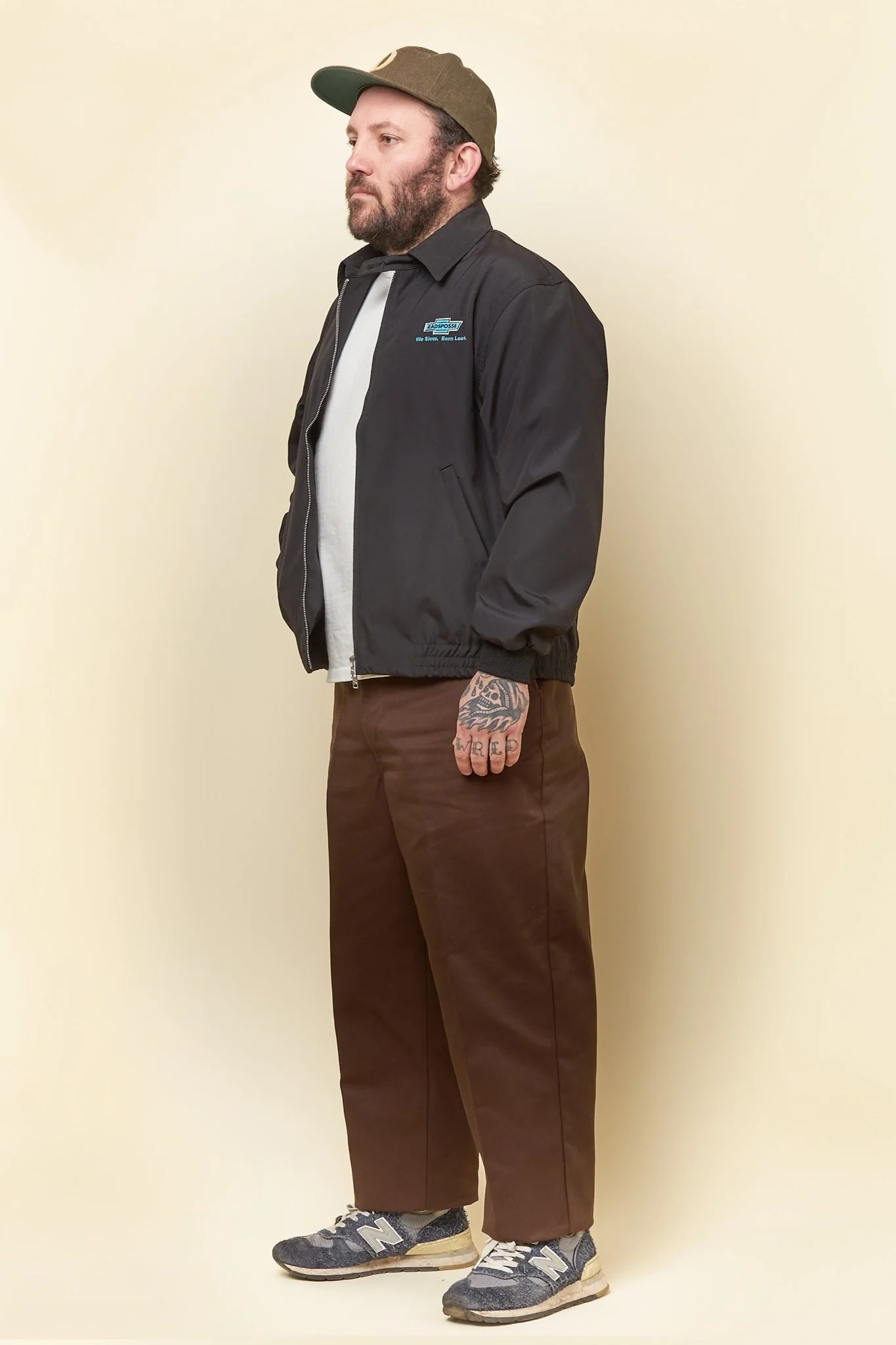 Radiall Posse Zip Up Blouson - Black - Image 3