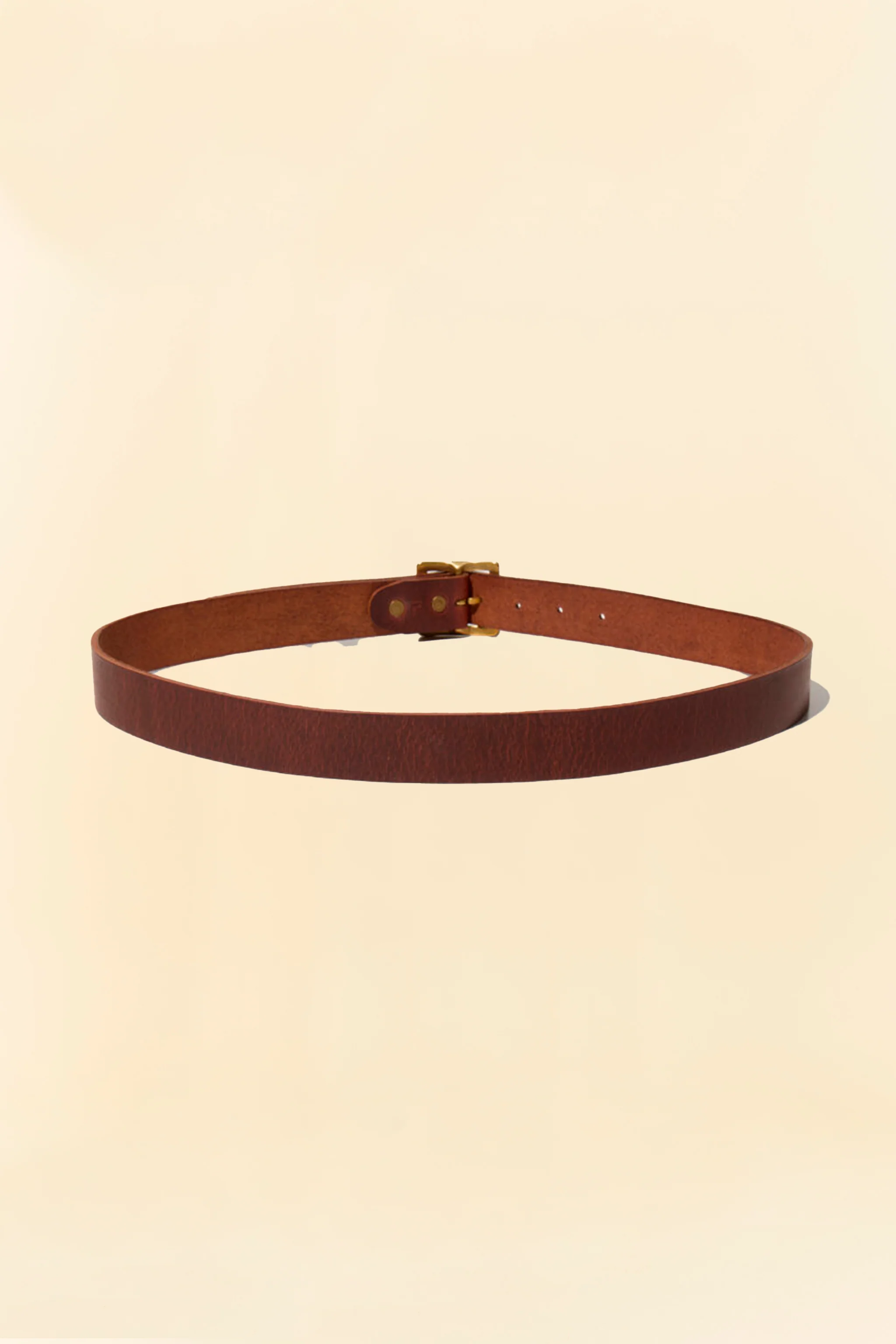 Radiall Rhodes Leather Belt - Camel - Image 2