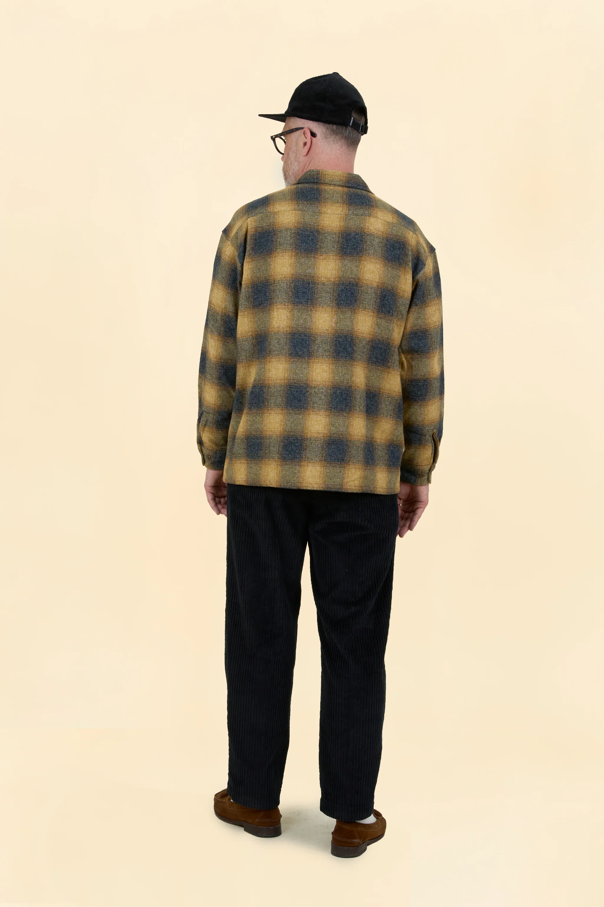 Radiall Shore Open-Collared Shirt - Yellow - Image 6