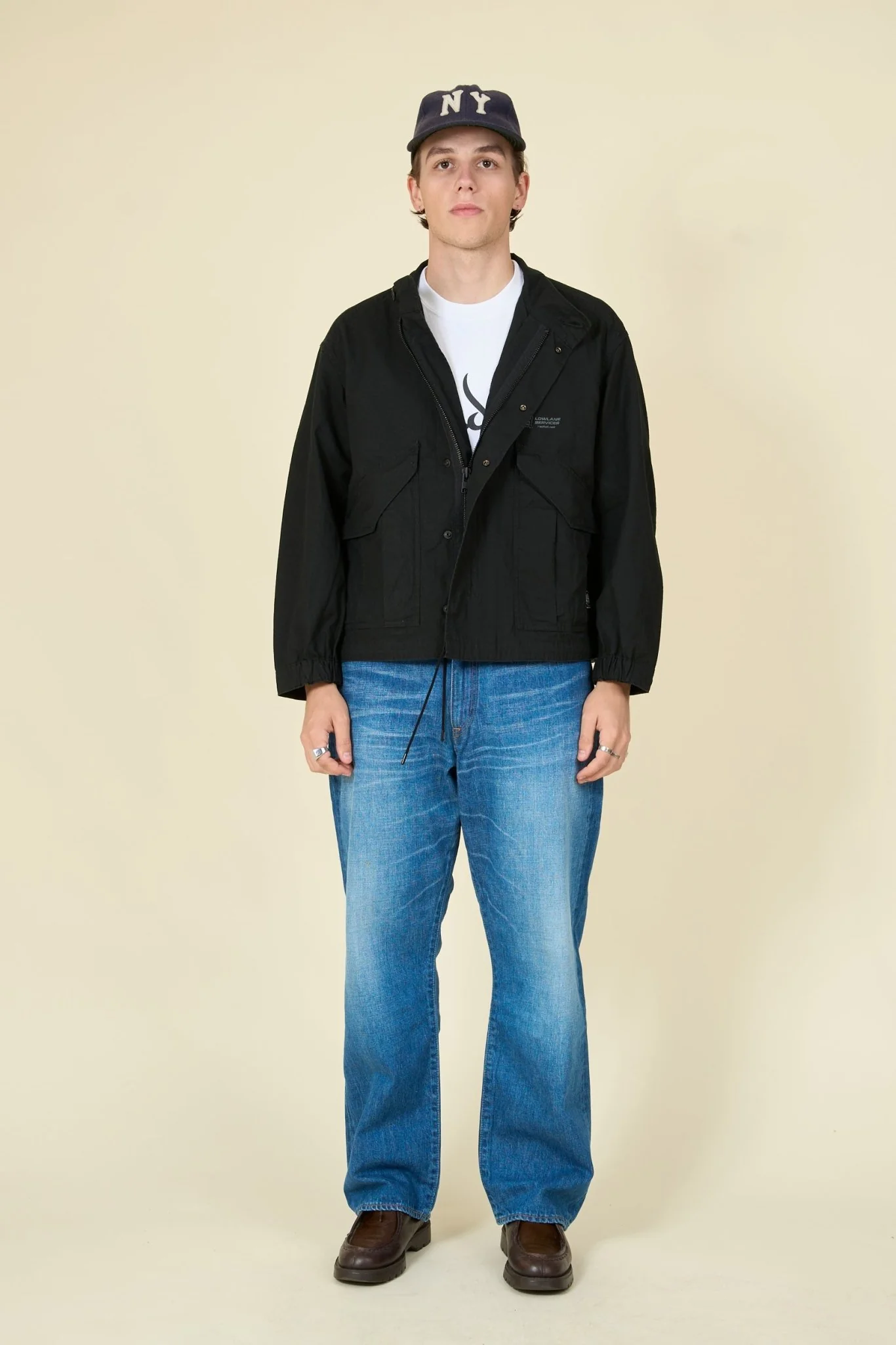 Radiall Modified M-51 Field Jacket - Black Surfin Bird - Image 2