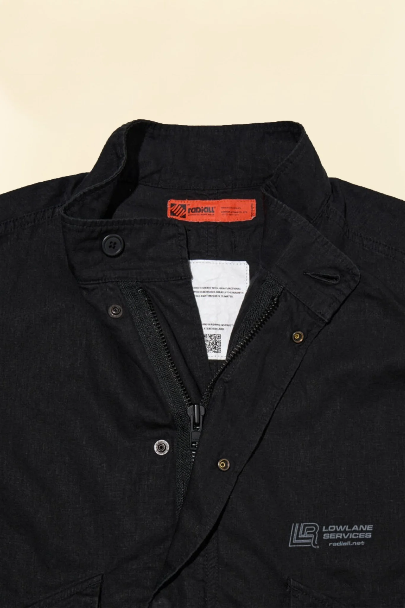 Radiall Modified M-51 Field Jacket - Black Surfin Bird - Image 3