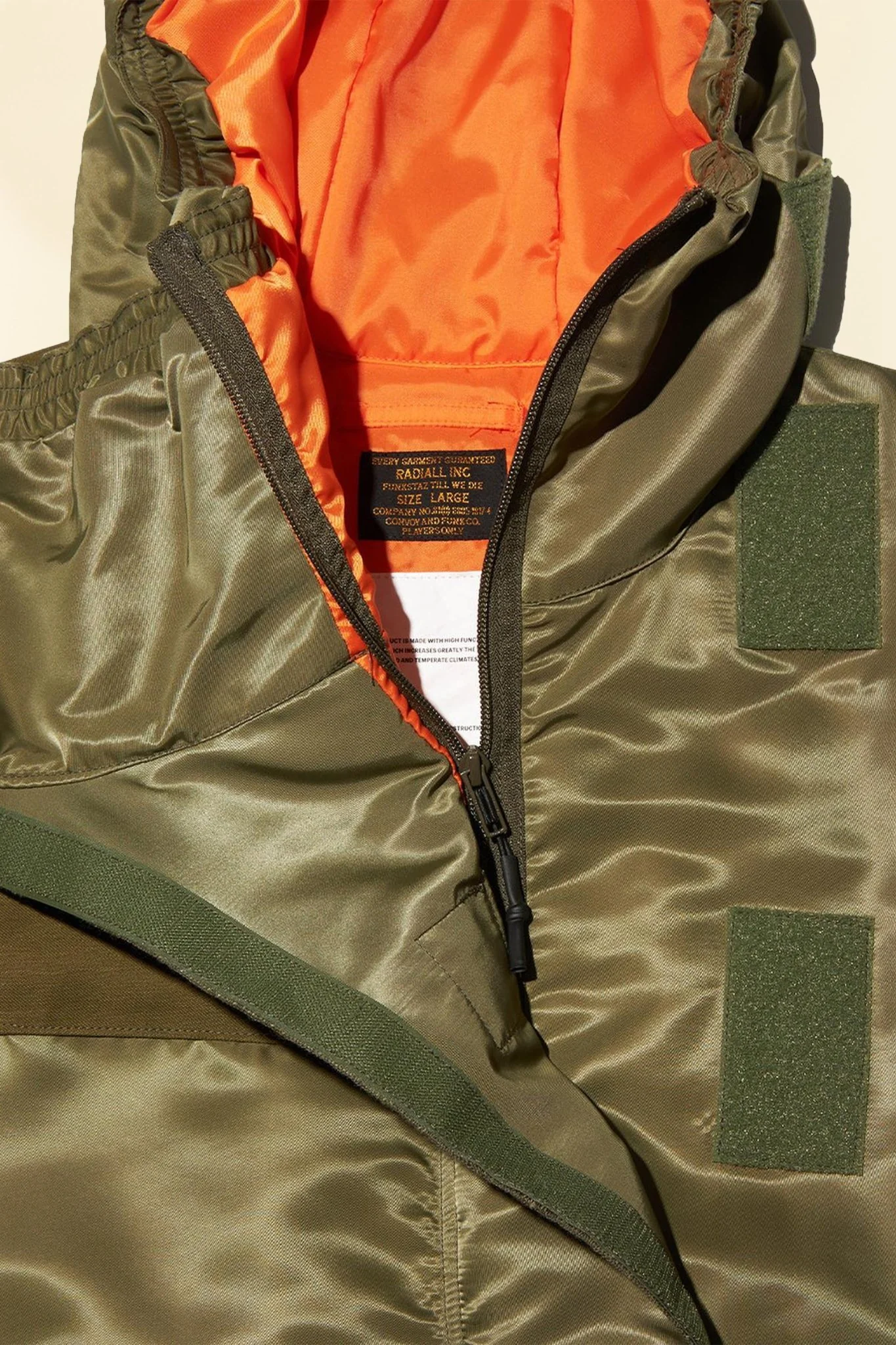 Radiall Surfin Bird Jacket - Olive Green - Image 3