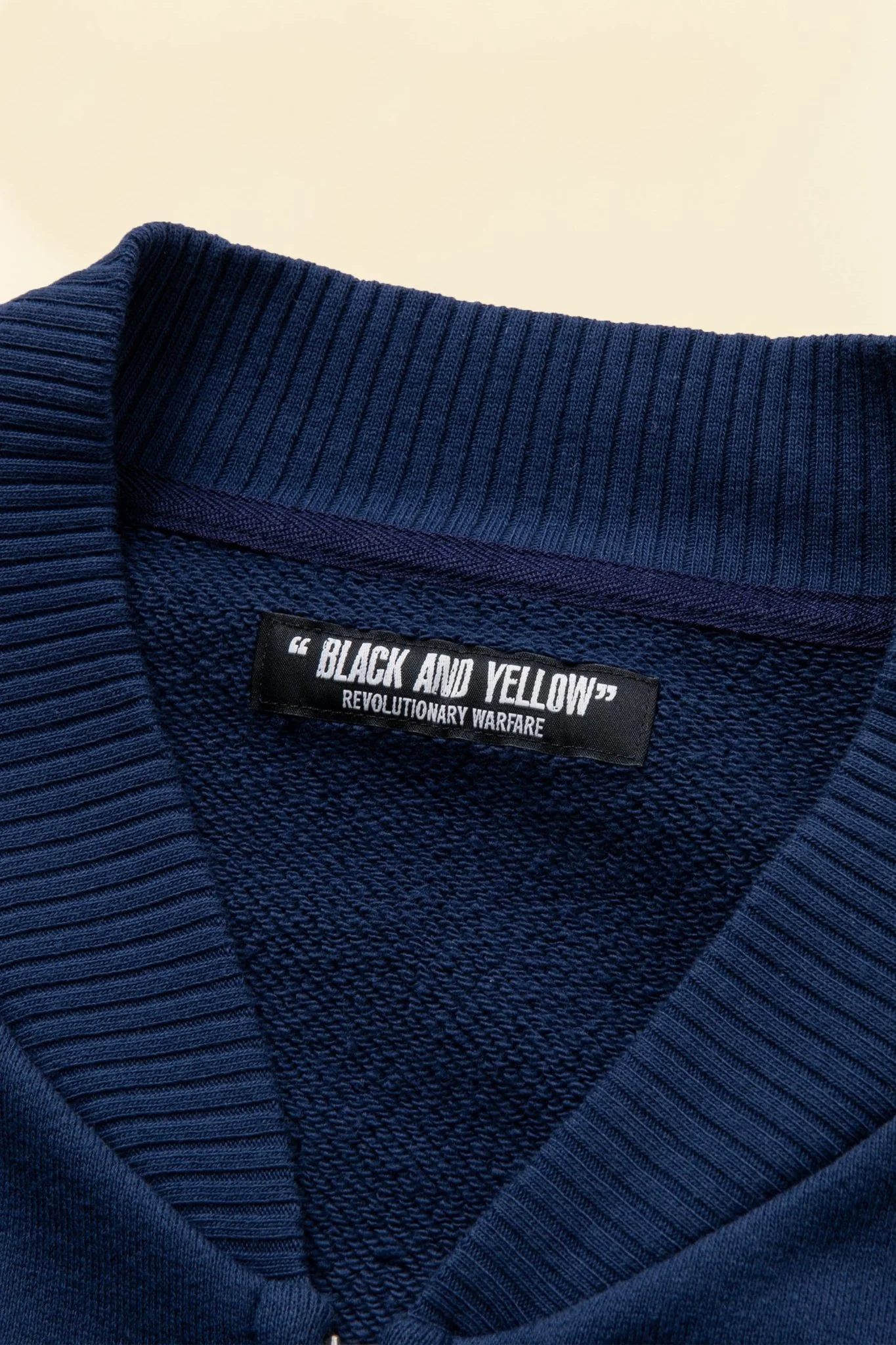 Rats 50's Zip Sweat - Navy - Image 3