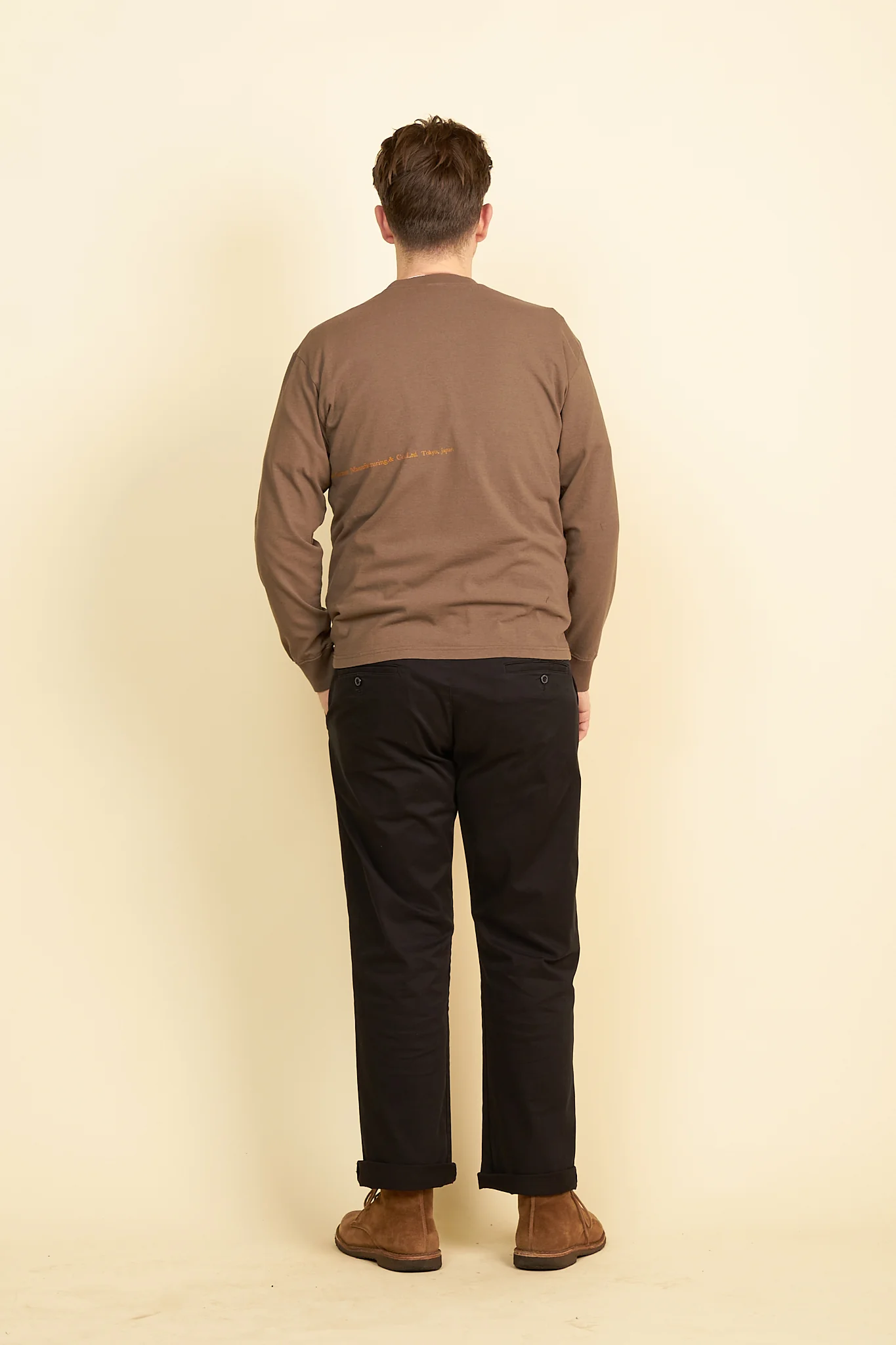 Rats Ash Long Sleeve T-shirt - Ash Brown - Image 6