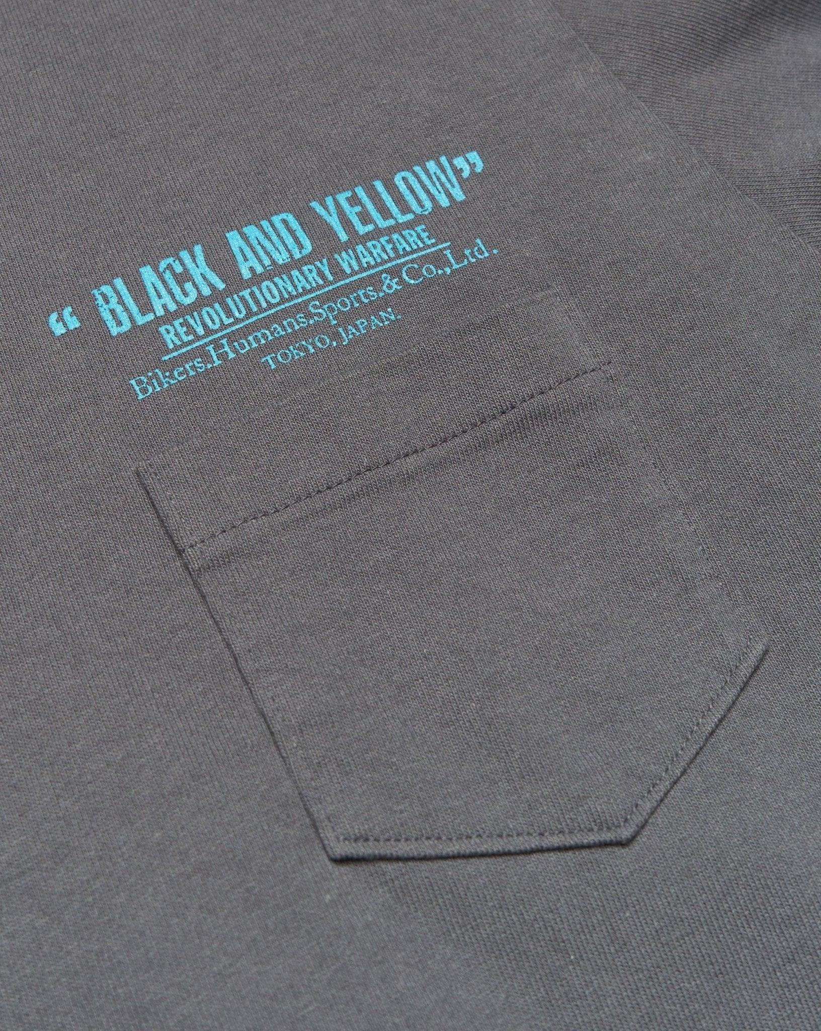Rats B&Y Long Sleeve Tee - Ash Grey - Image 3