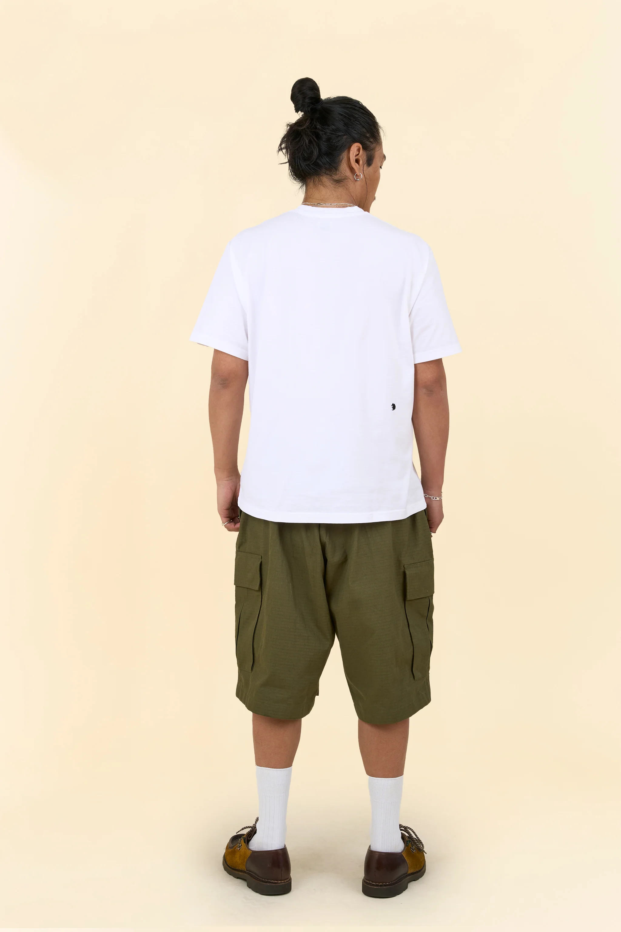Rats Box Logo T-Shirt - White - Image 4