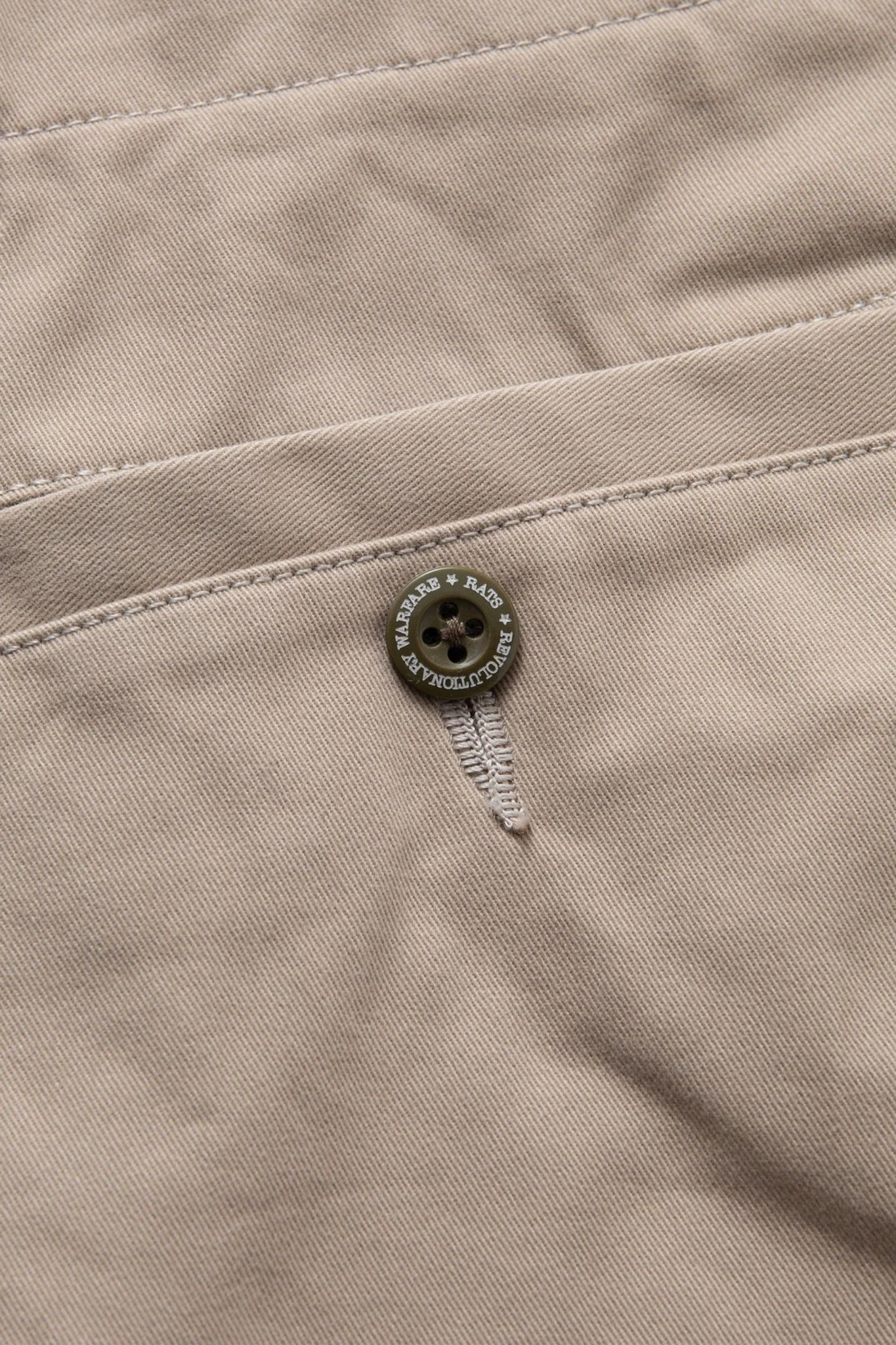 Rats Chino Pants Slim - Beige - Image 10