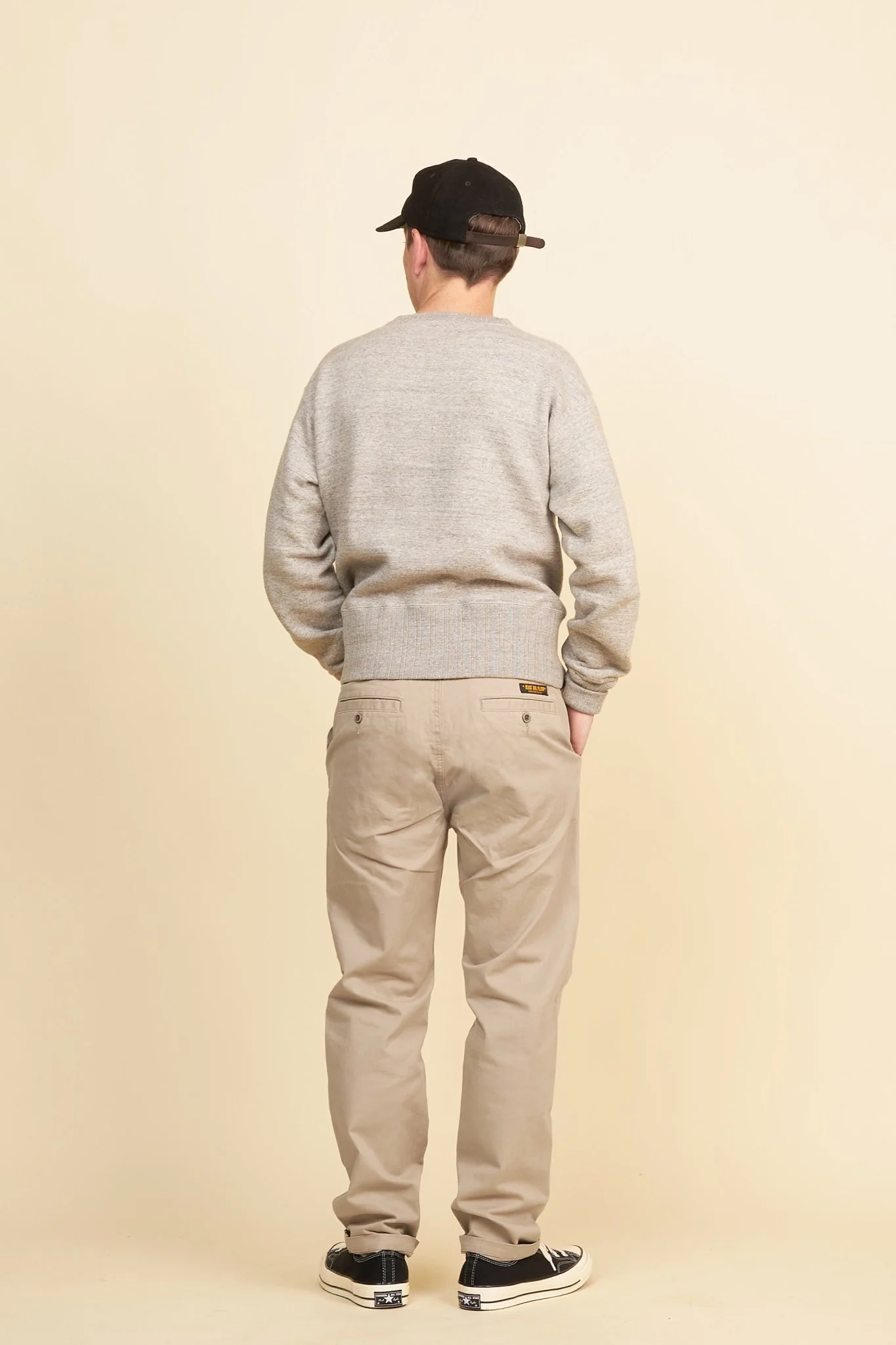 Rats Chino Pants Slim - Beige - Image 8