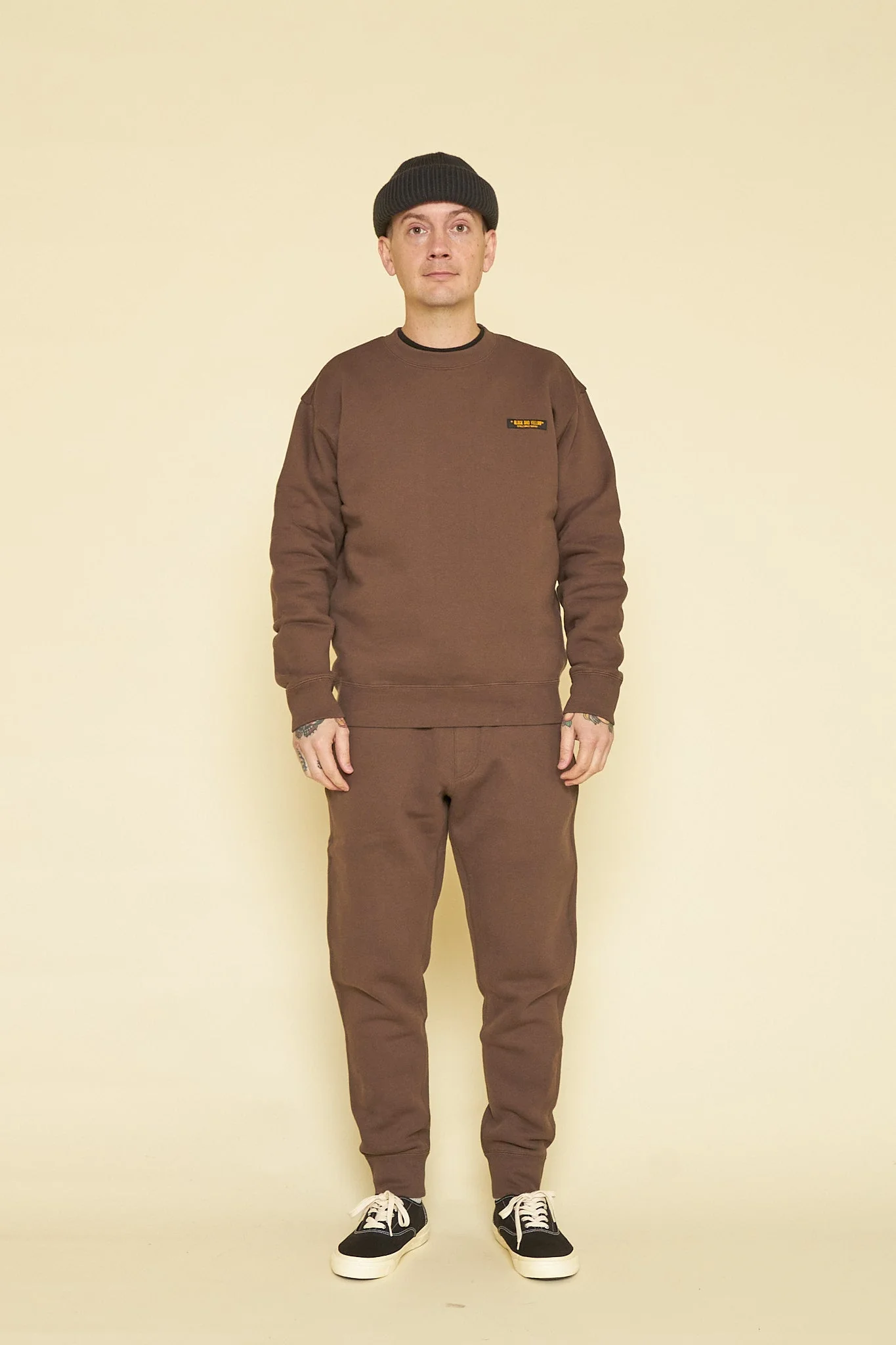 Rats Classic Crew Neck Sweatshirt - Brown - Image 4