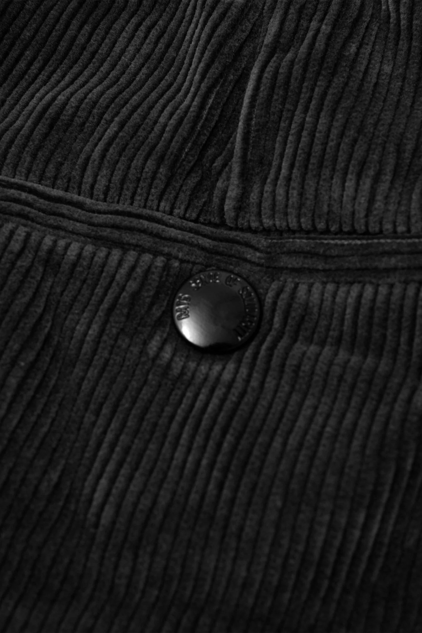 Rats Corduroy Easy Pant - Black - Image 7