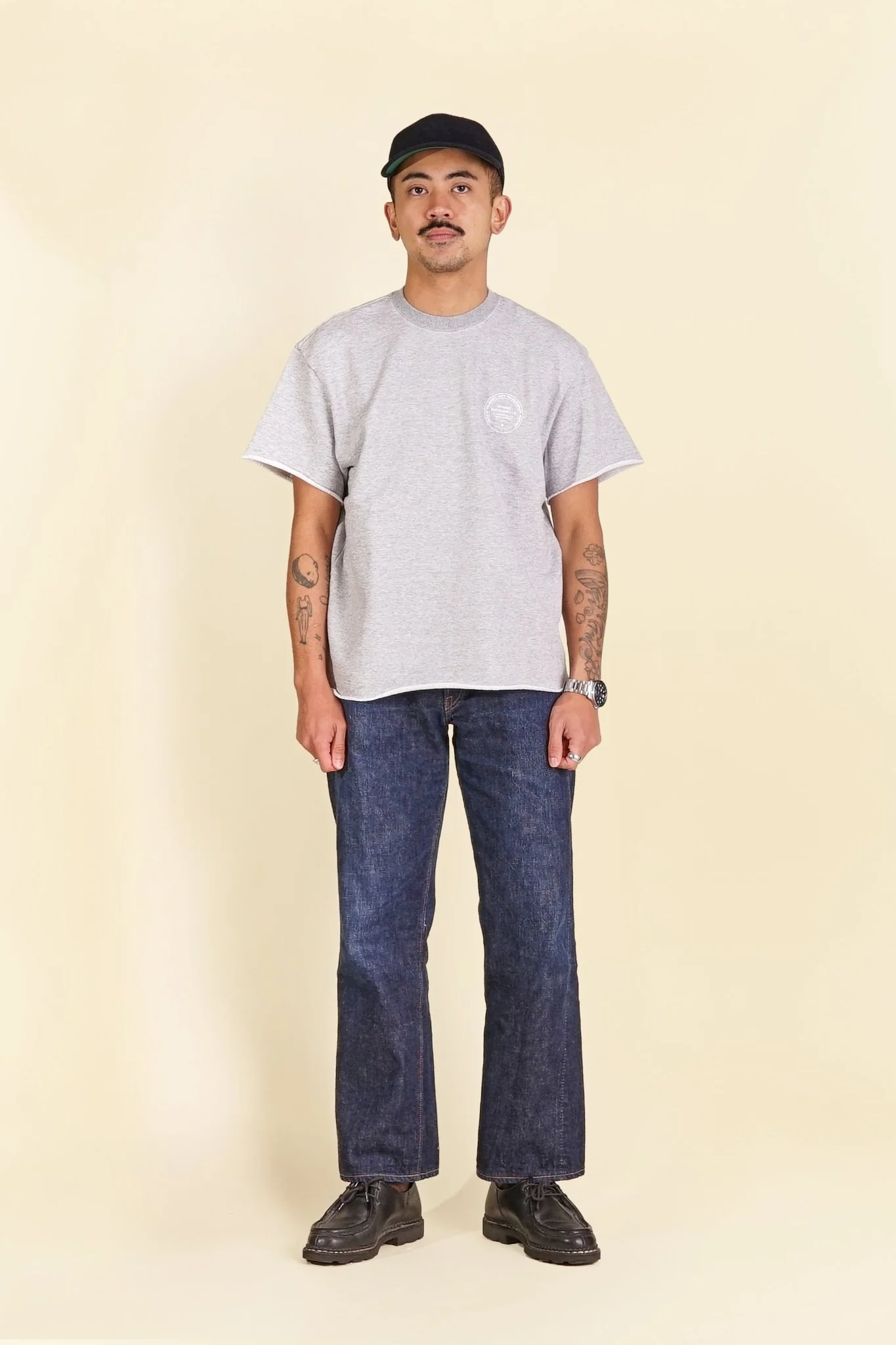 Rats Cut Off Sweat - Grey - Image 2