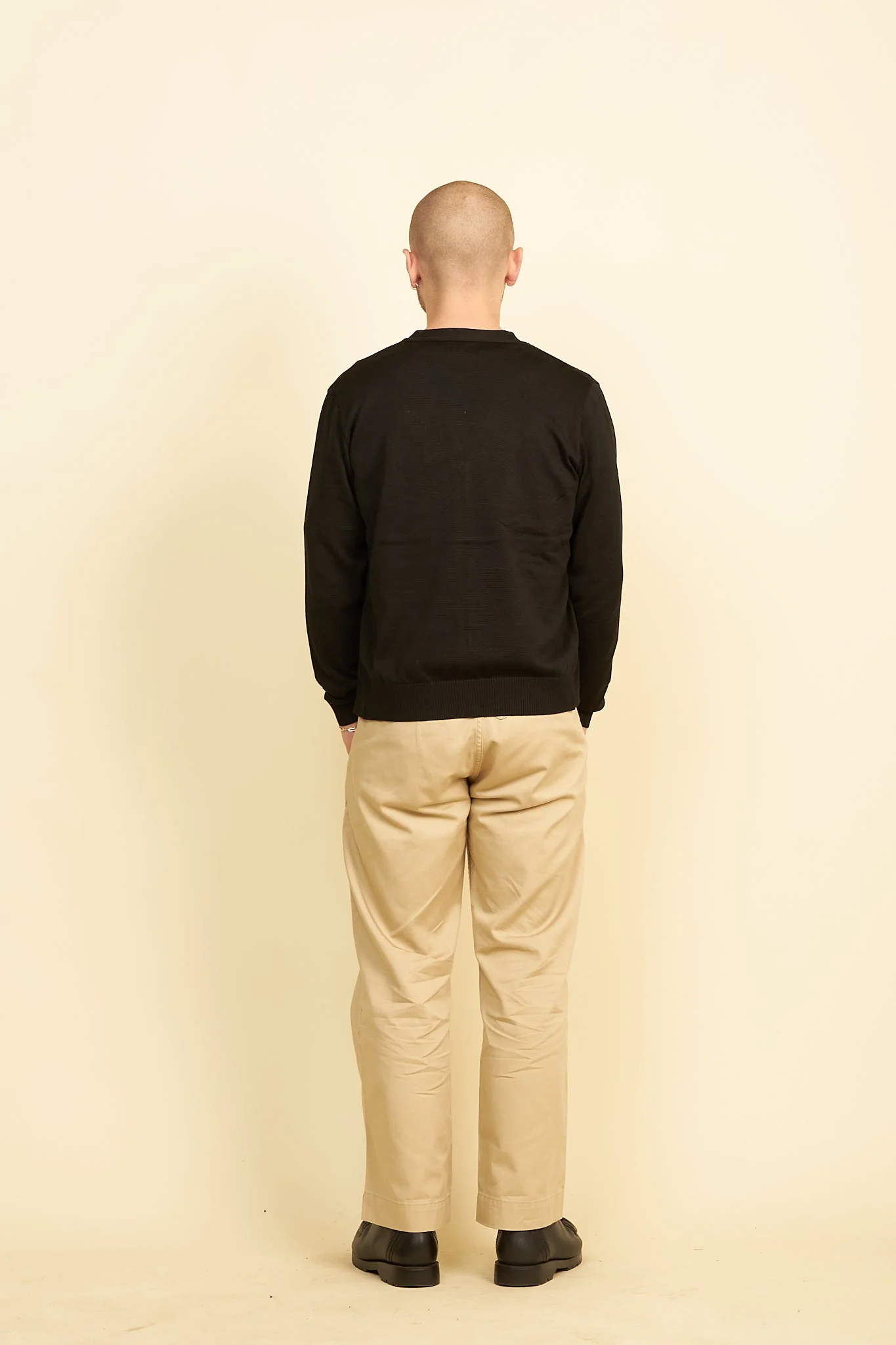 Rats High Gauge Cardigan - Black - Image 6