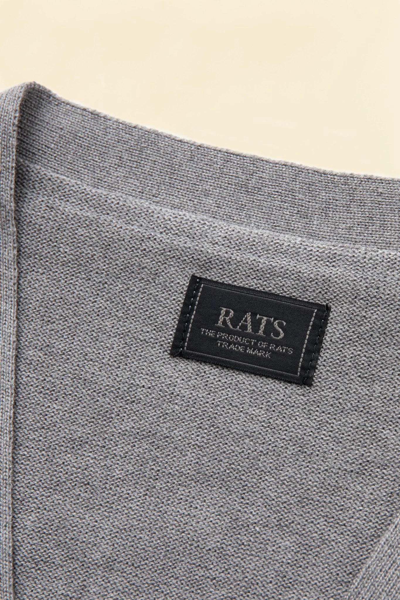 Rats High Gauge Cardigan - Grey - Image 3