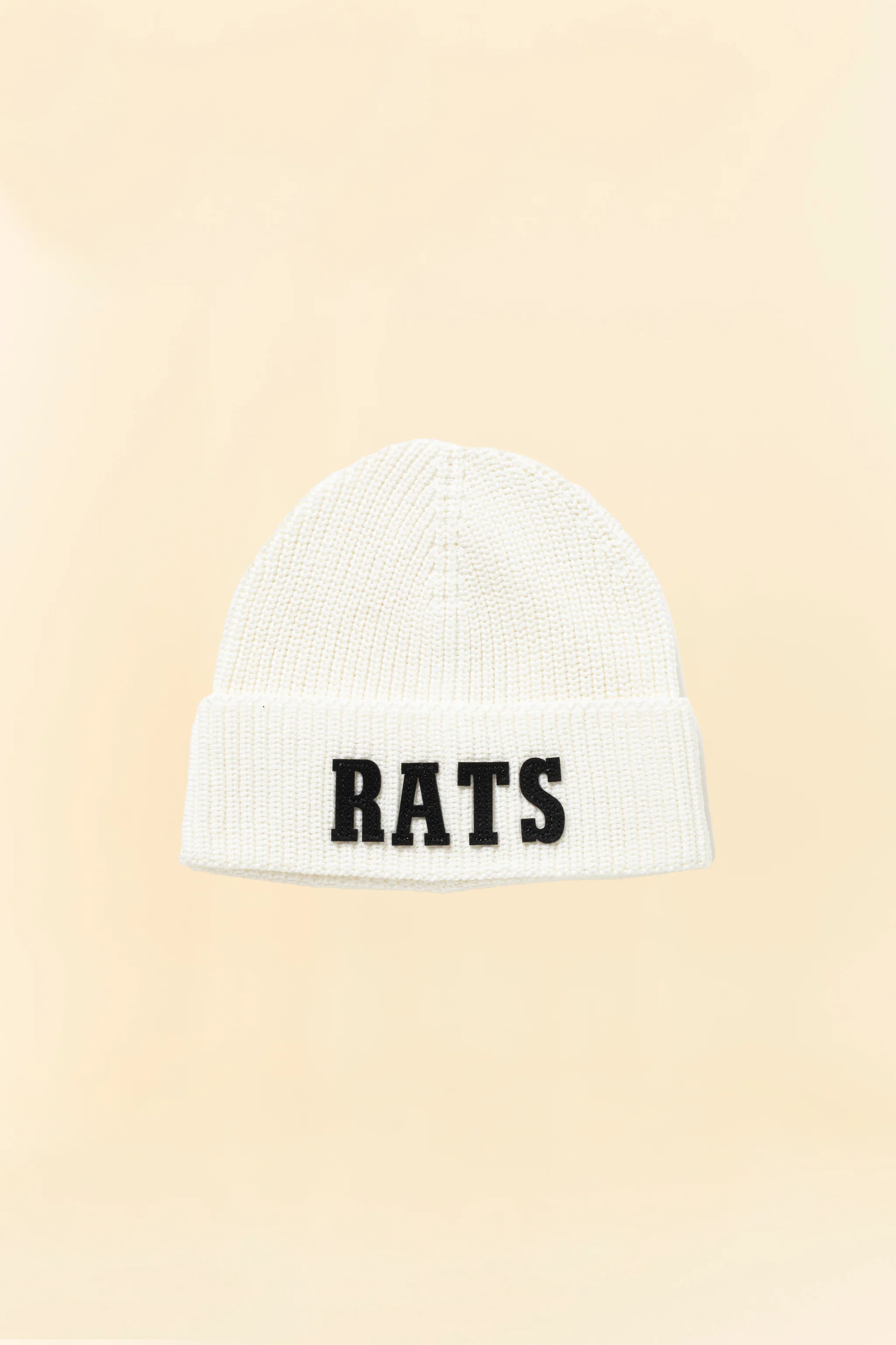 Rats Knit Cap - White
