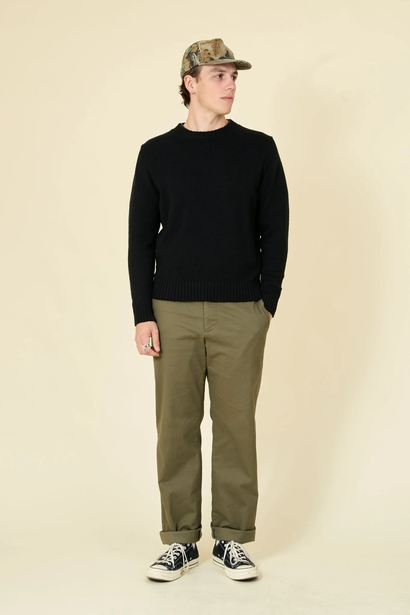 Rats LL Chino Pants - Khaki - Image 2