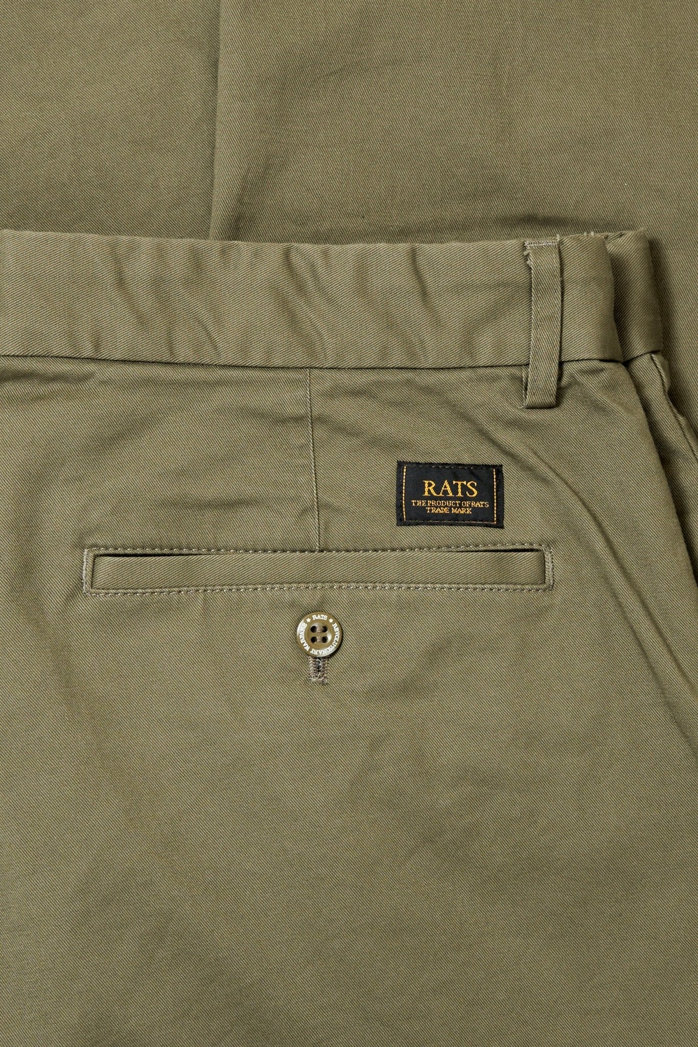Rats LL Chino Pants - Khaki - Image 3